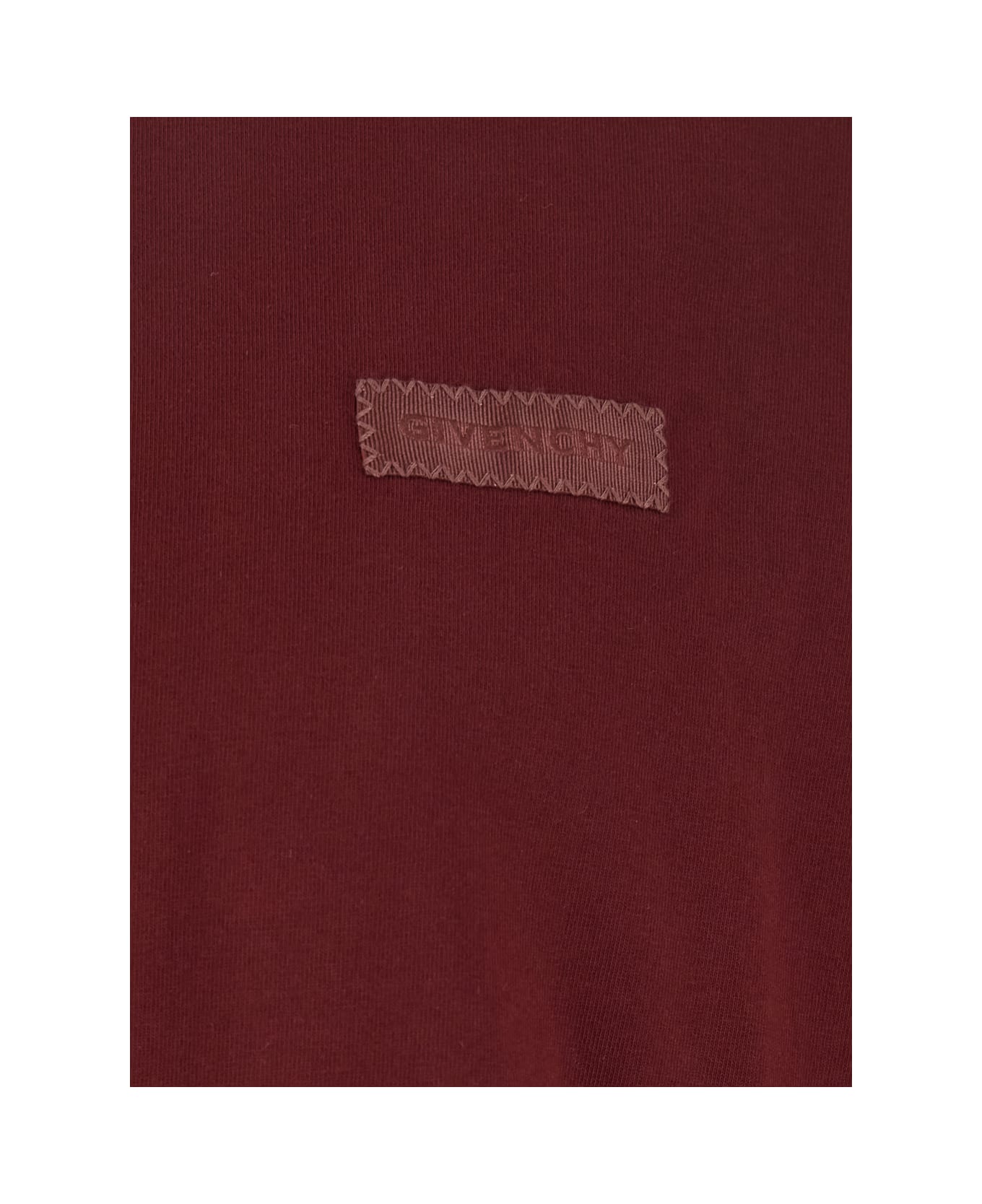 Givenchy Etichetta Petto - Bordeaux