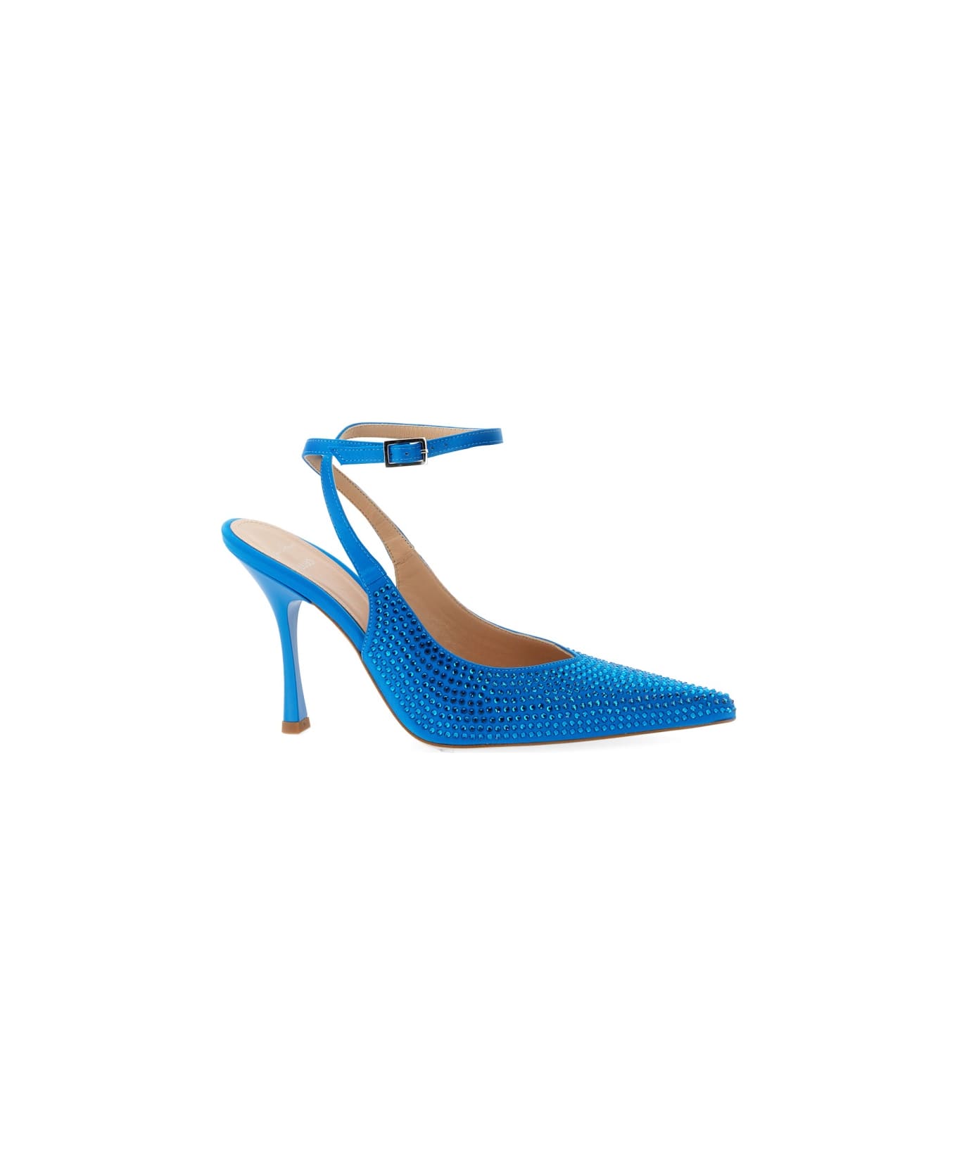 Liu-Jo Satin Slingback - AZURE