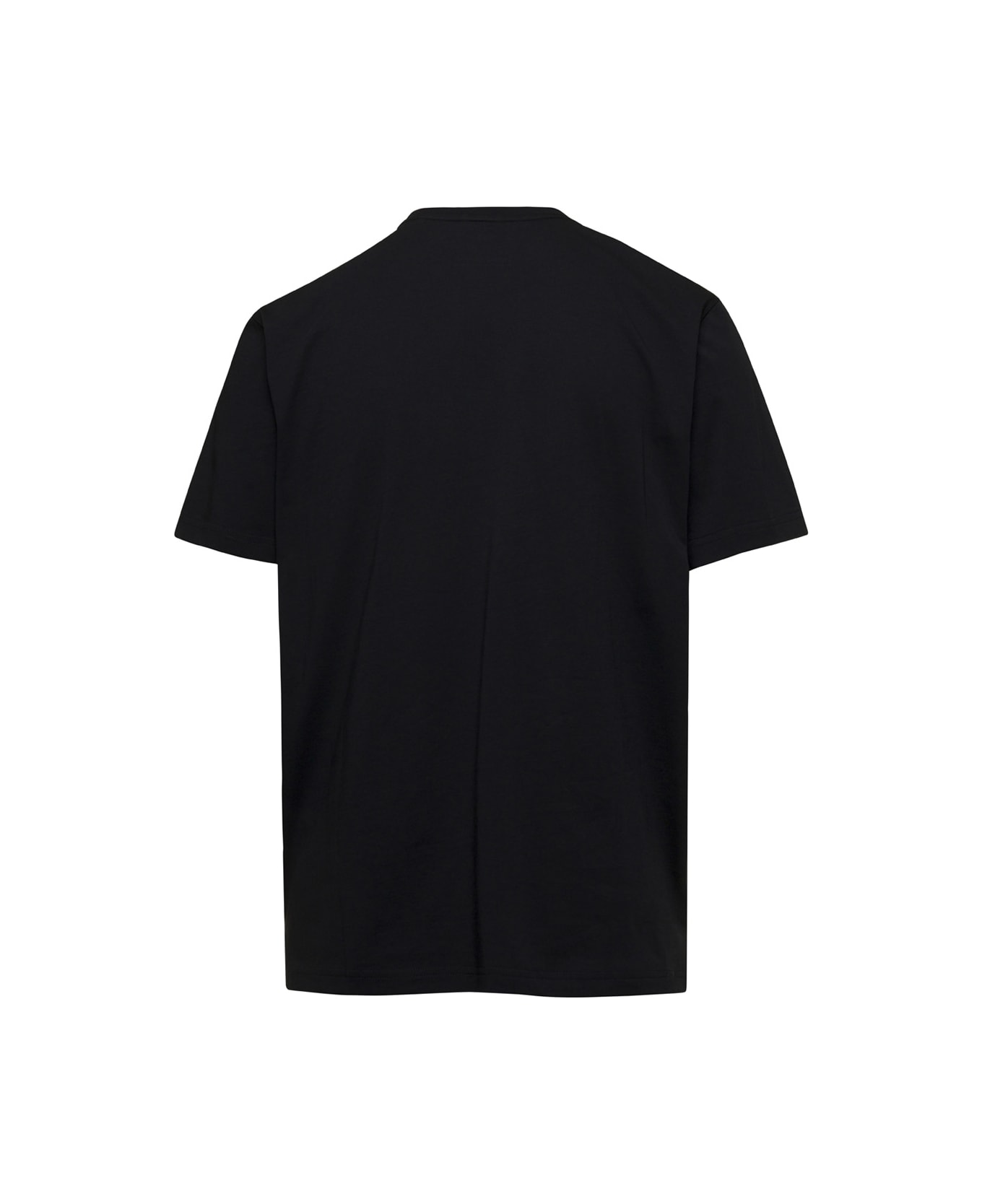 Parajumpers Black T-shirt With Patch Pocket And Zip In Cotton Man - Black シャツ