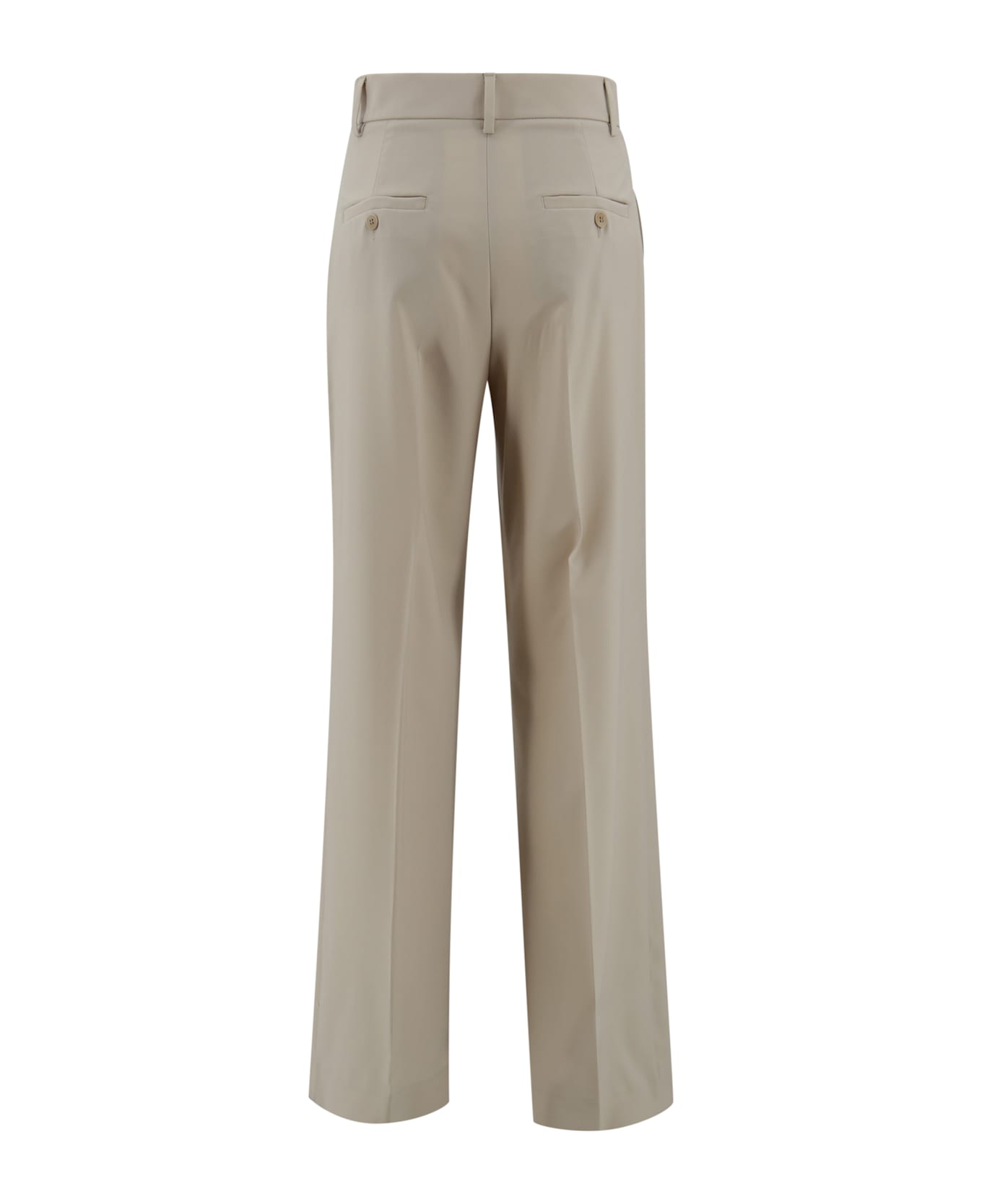 Weekend Max Mara Wool Palazzo Trousers - Orzo