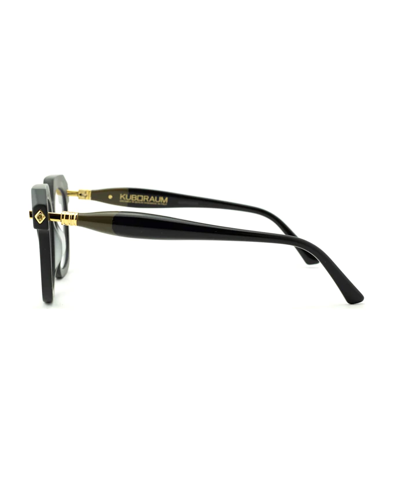 Kuboraum Mask J8 - Black Matte Rx Glasses - Black