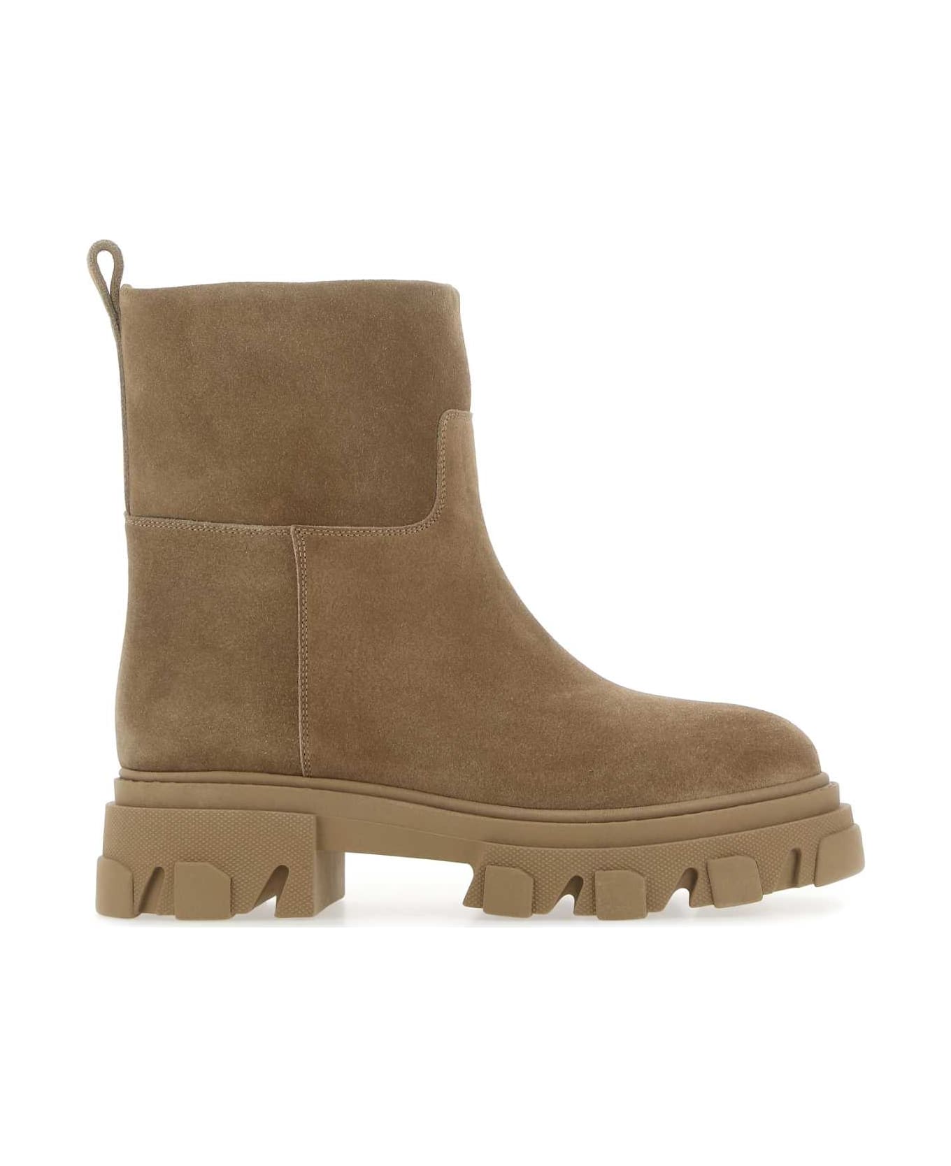 GIA BORGHINI Biscuit Suede Ankle Boots - 4750 ブーツ