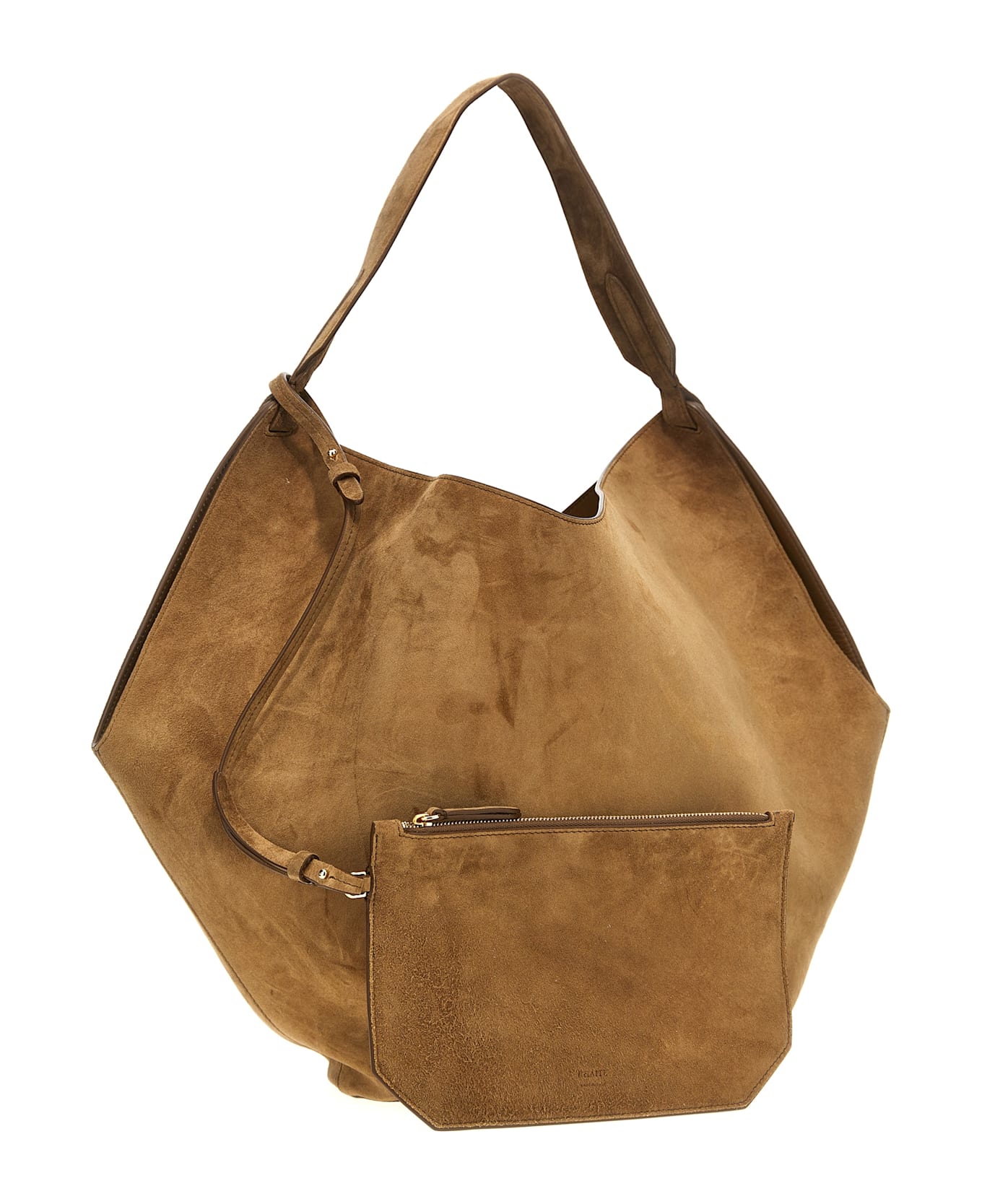 Khaite 'medium Lotus Tote' Shoulder Bag - Brown ショルダーバッグ