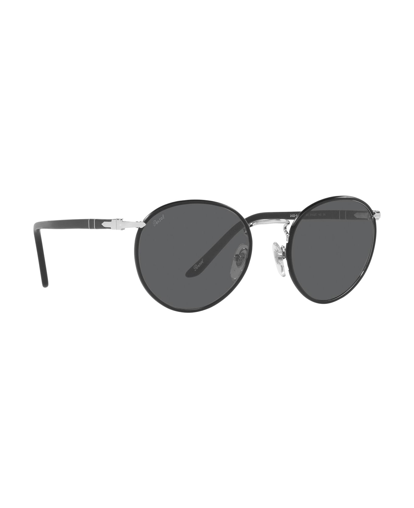 Persol Po2422sj Silver Matte Black Sunglasses - Silver Matte Black サングラス