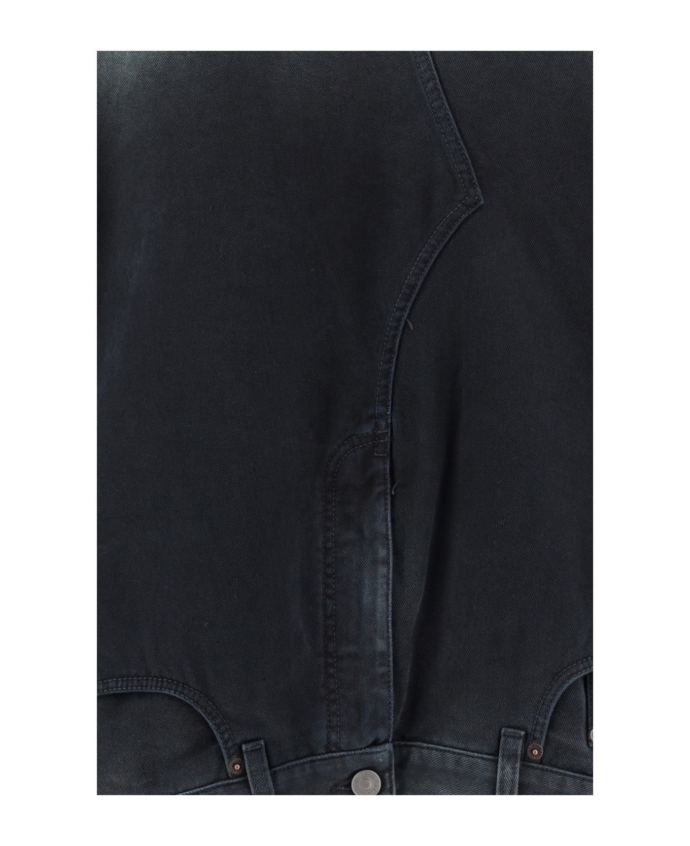 Balenciaga Denim Jacket - Black ジャケット