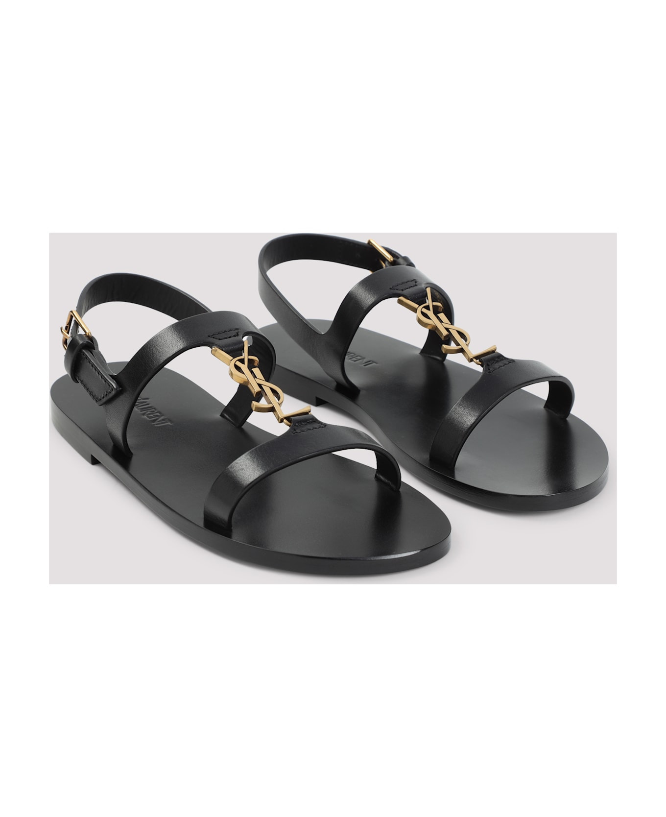 Saint Laurent Cassandra 05 Sandals - Nero