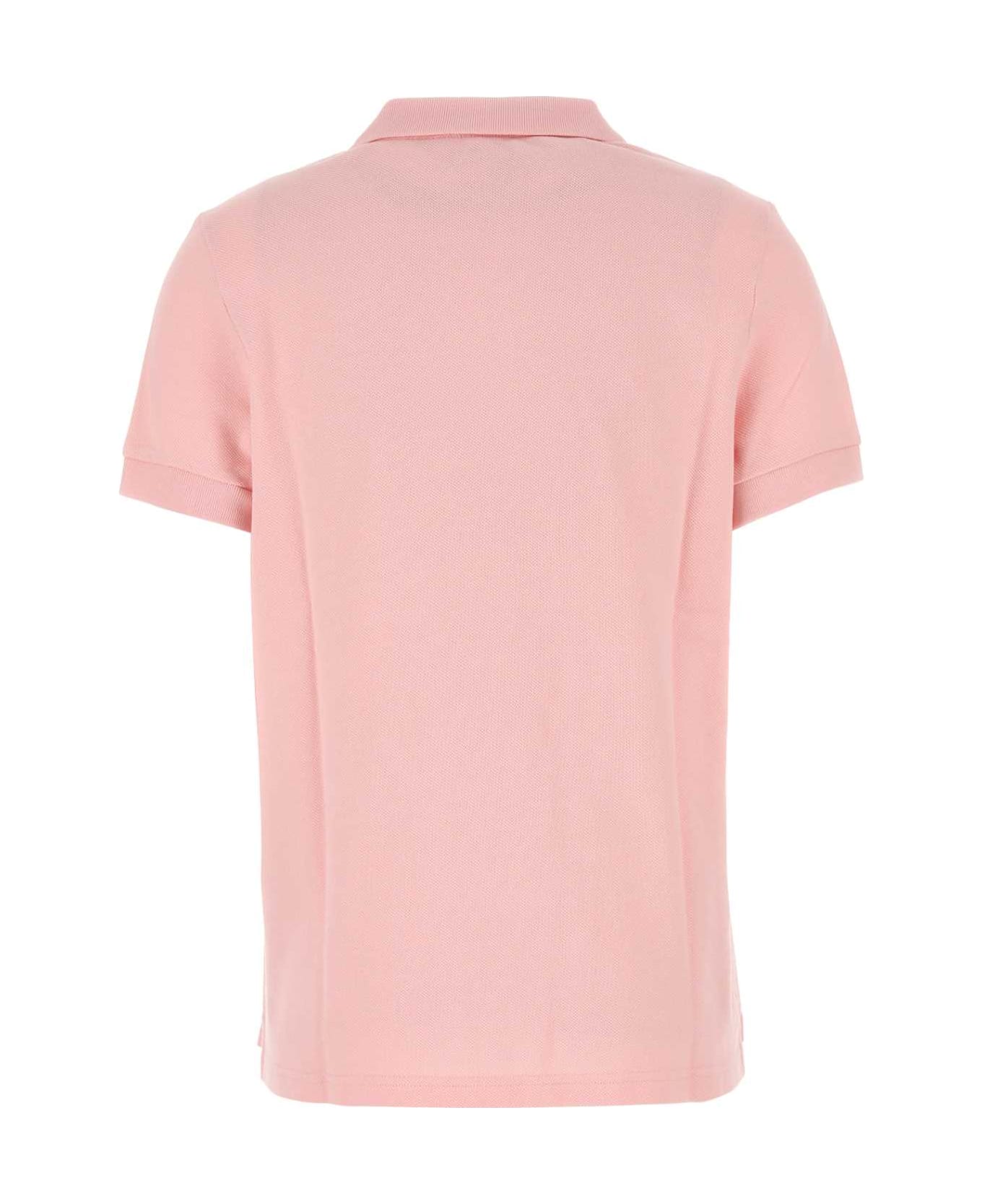 Kenzo Pink Piquet Polo Shirt - FADEDPINK