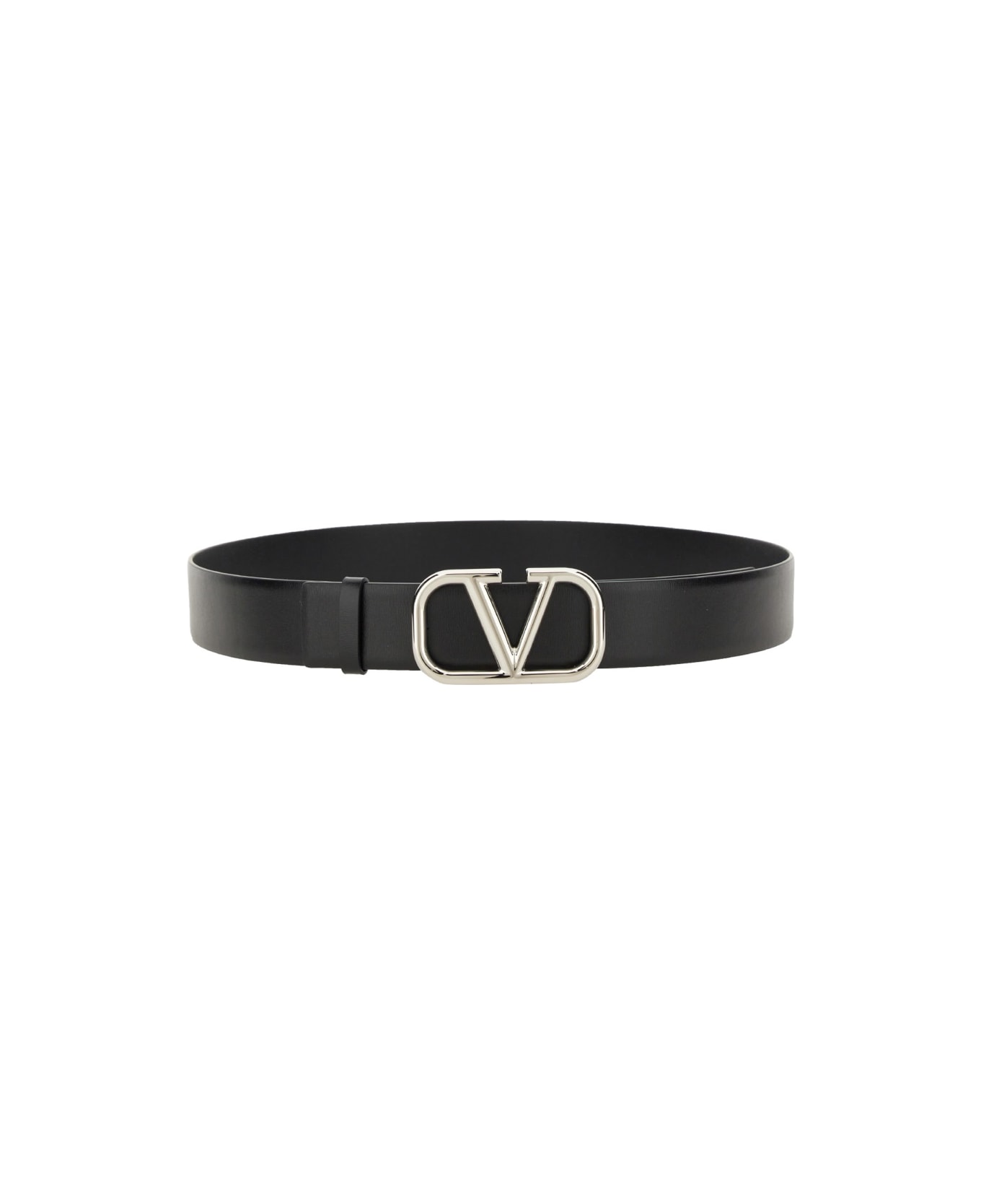 Valentino Garavani "vlogo Signature" Belt - BLACK