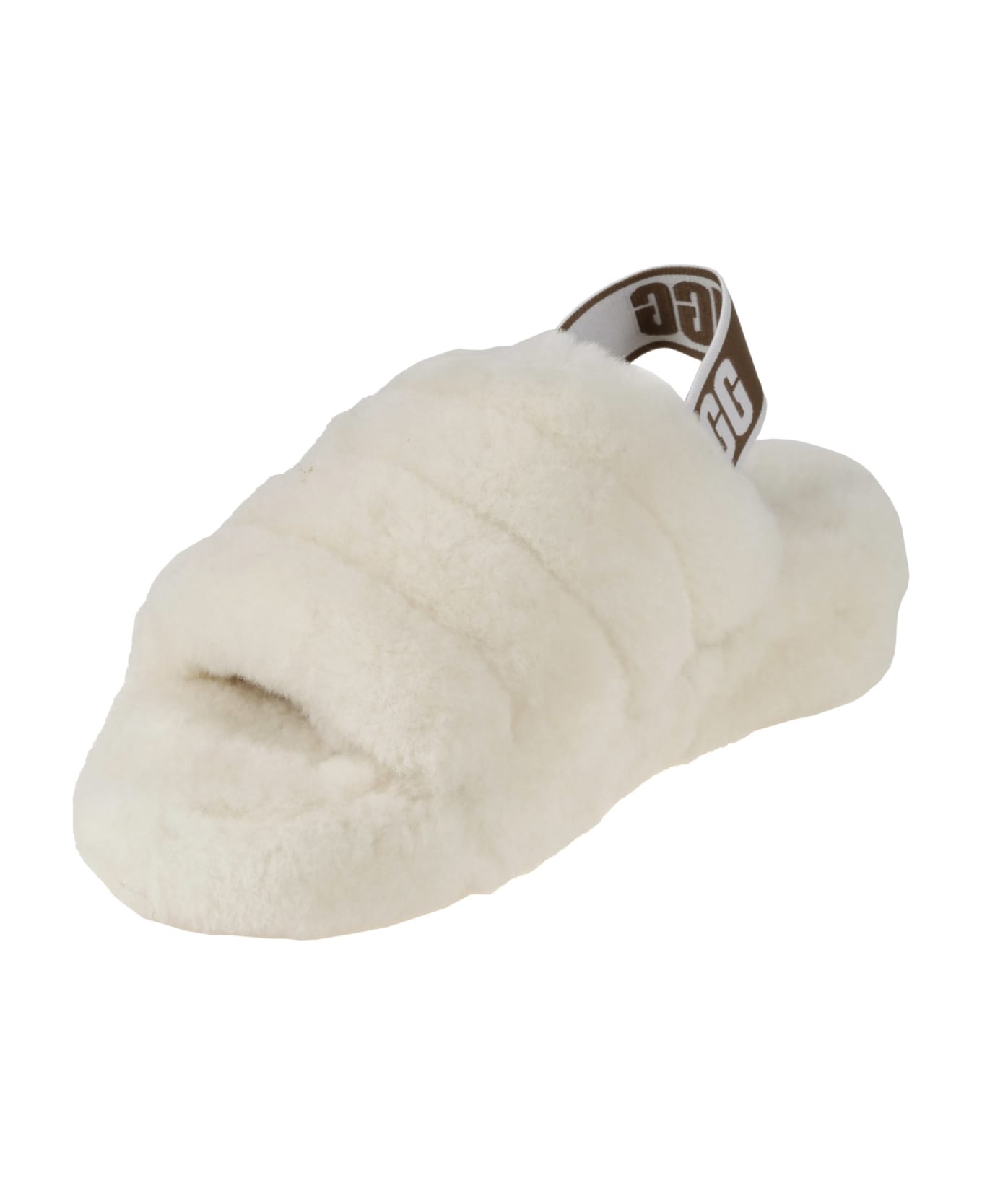 UGG Fluff Yeah Slide Natural - Natural