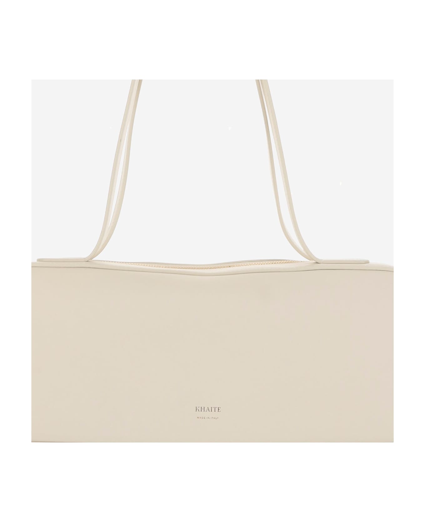 Khaite Simona Leather Handbag - Ivory