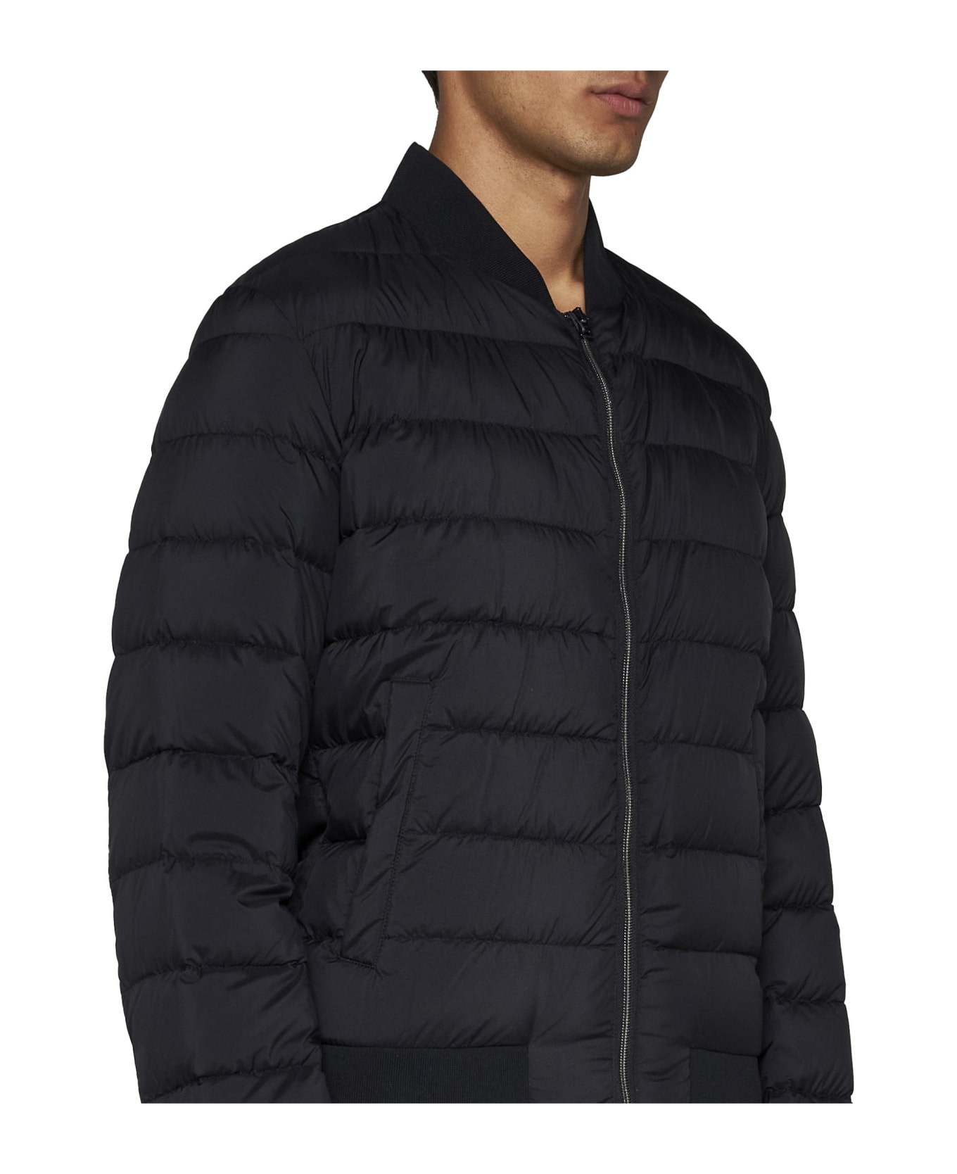 Herno Laviatore Quilted Down Jacket - Nero
