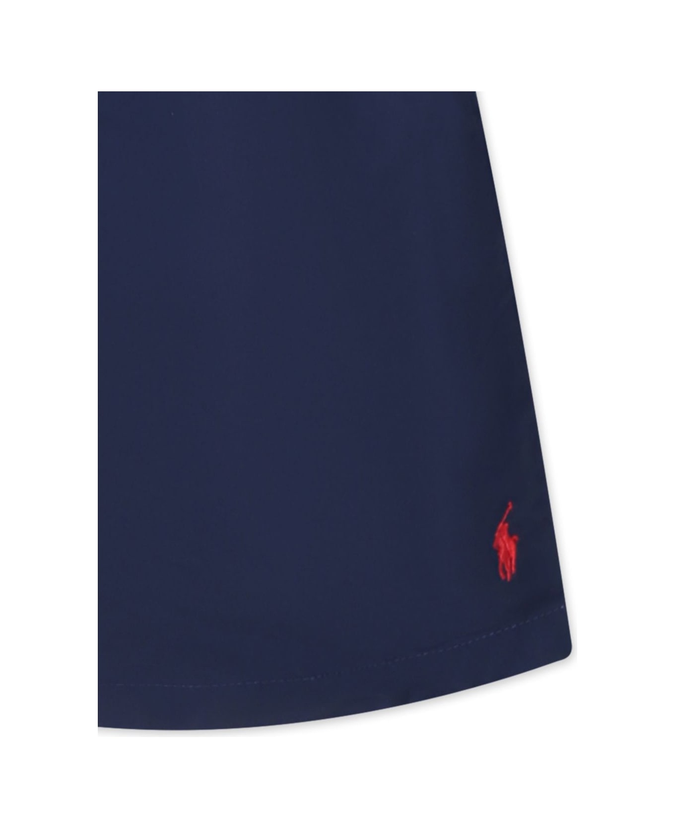 Polo Ralph Lauren Kids Polo Pony Swimsuit With Embroidery - Blue