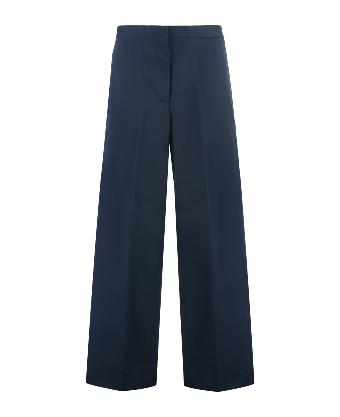 Fabiana Filippi High-waist Wide-leg Trousers - blue