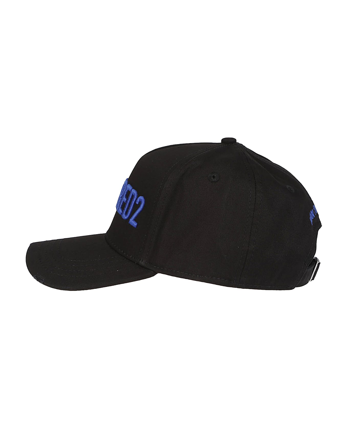 Dsquared2 Technicolor Baseball Cap - Nero/blu Elettrico