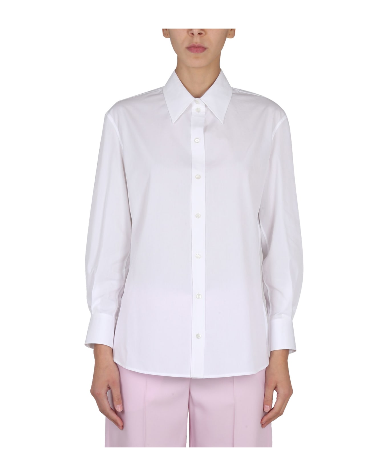 Alexander McQueen Poplin Shirt - White シャツ