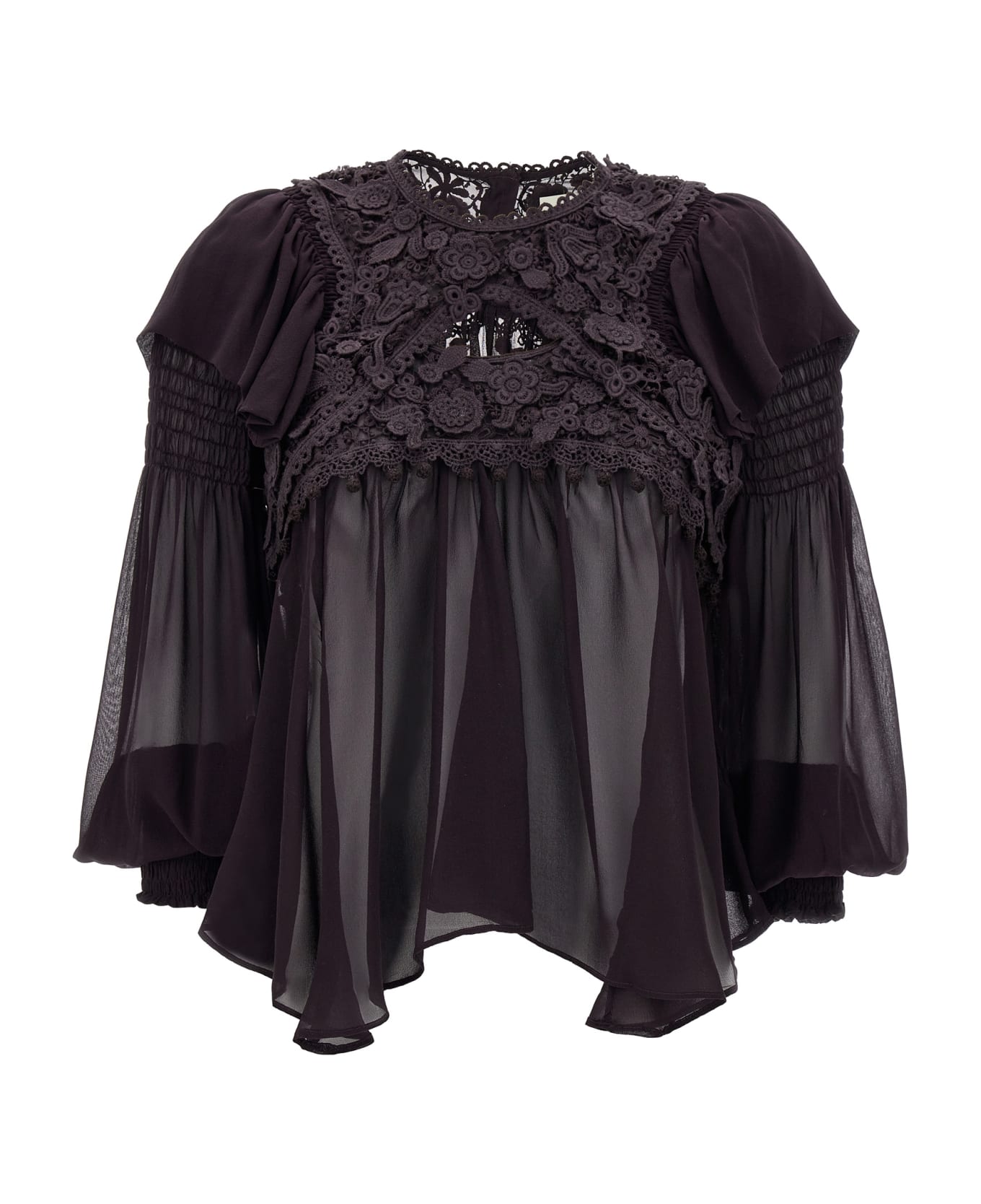 Isabel Marant 'rokia' Top - Black ブラウス