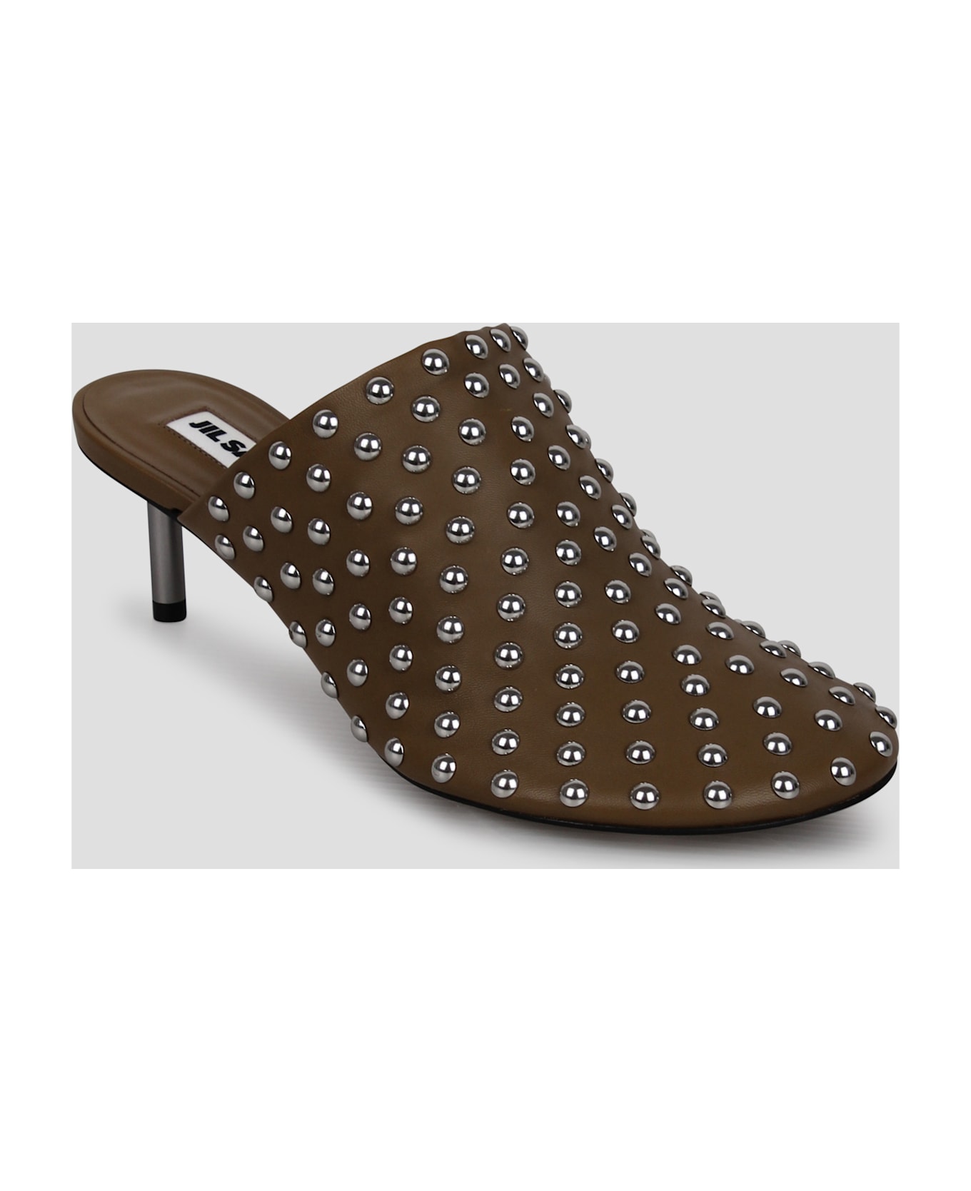 Jil Sander Stud-embellished Mules