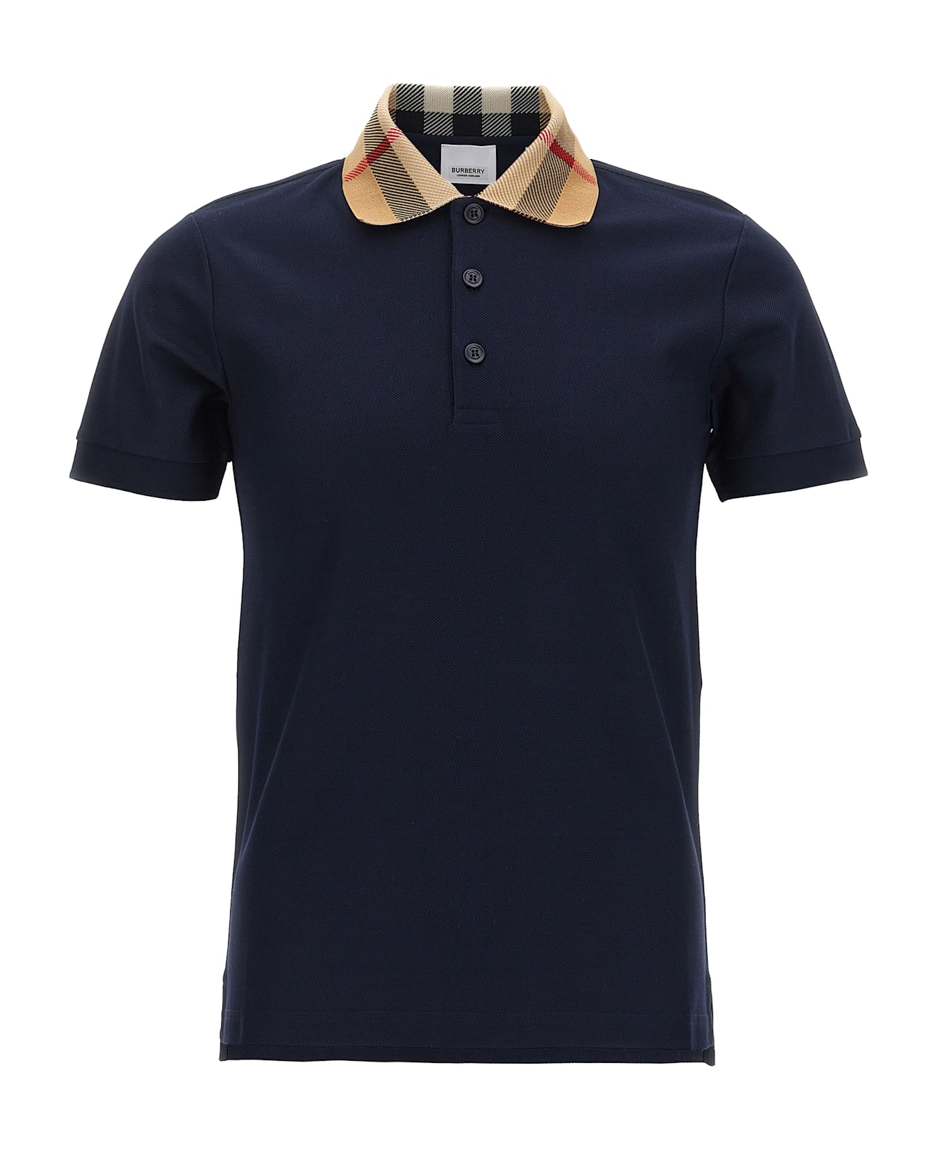 Burberry 'cody' Polo Shirt - Blue