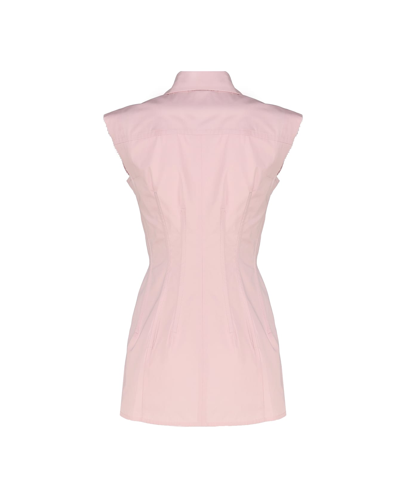 Max Mara Fitted Cotton Shirt - Pink