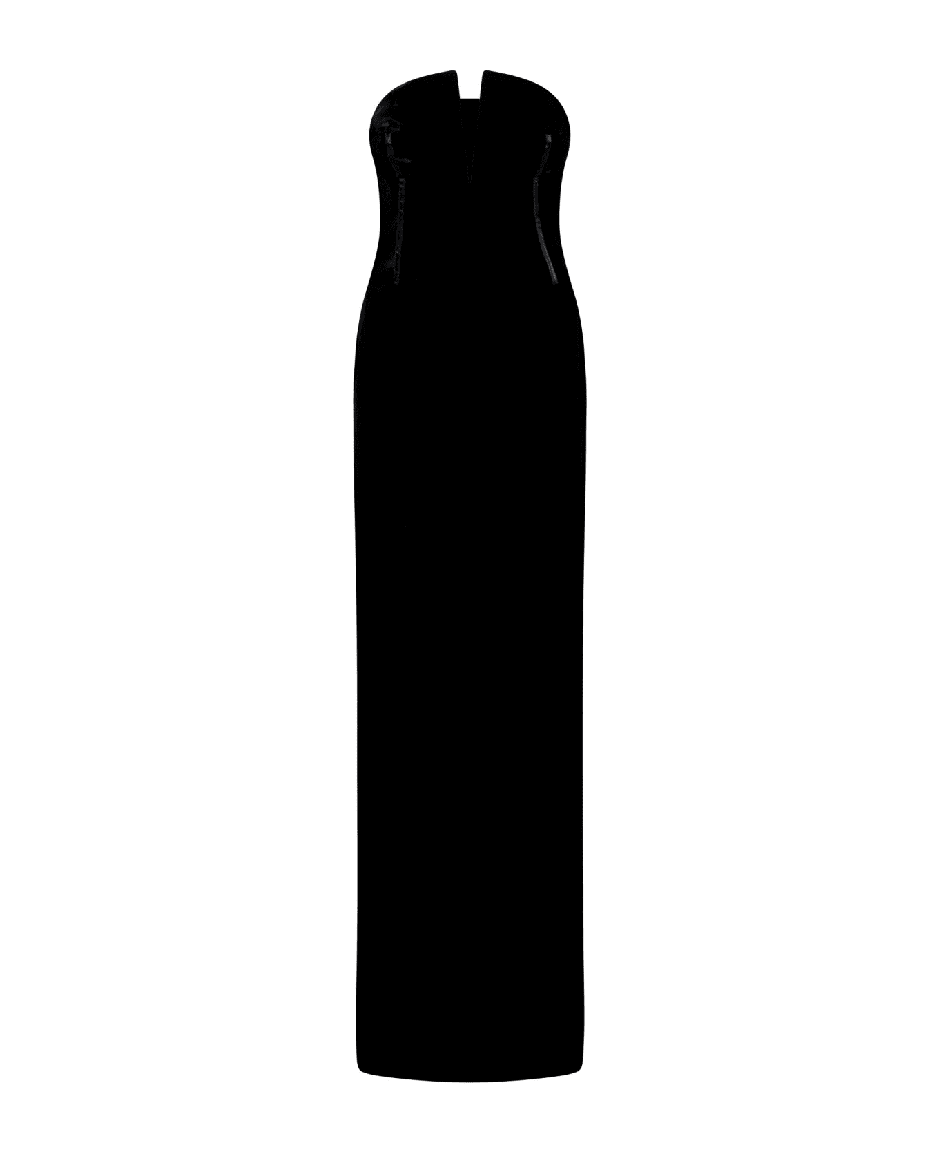 Tom Ford Velvet Evening Dress - Black ワンピース＆ドレス