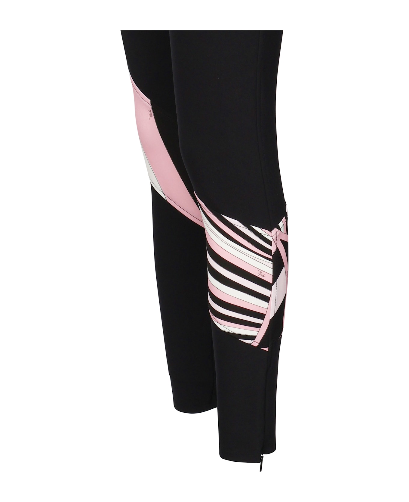 Pucci Pants With Iride Inserts - Black