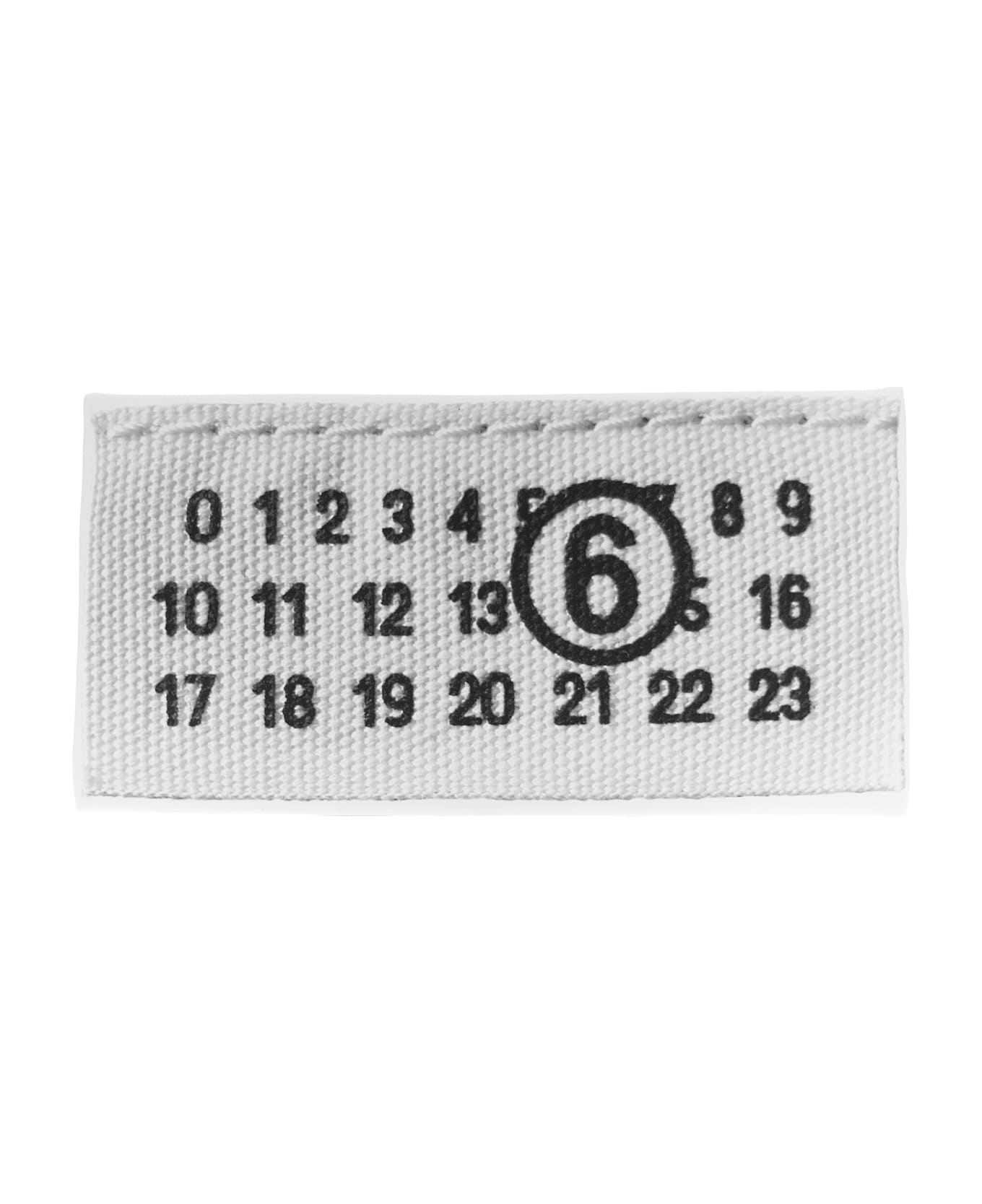 MM6 Maison Margiela 
etichetta Numeric
 Clutch - White