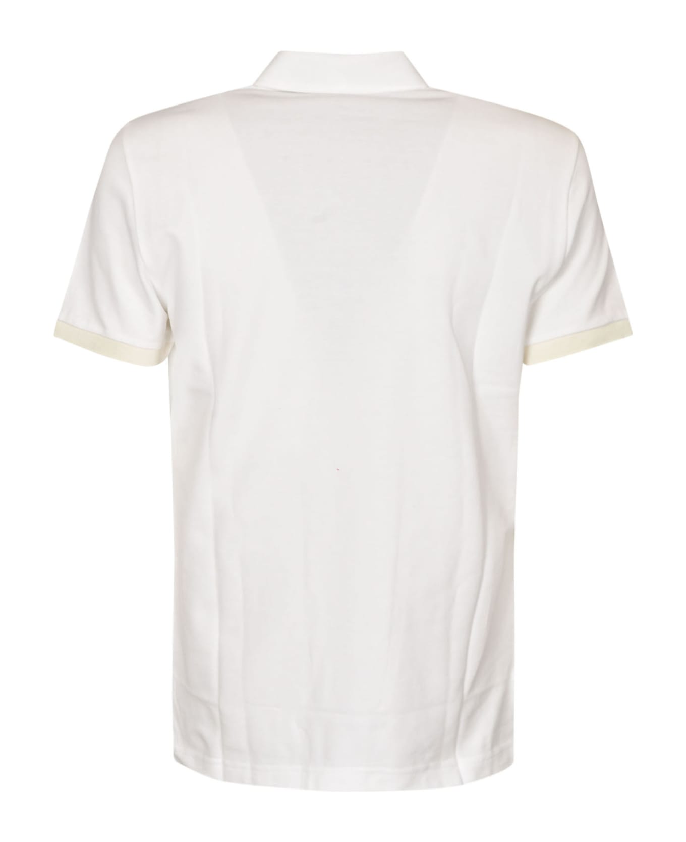 Etro Logo Embroidered Regular Polo Shirt - White シャツ