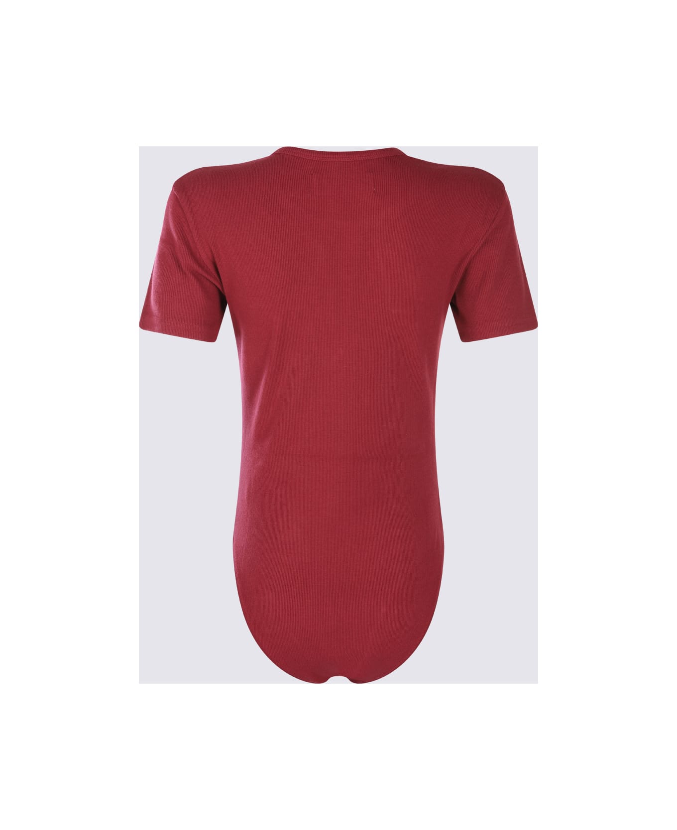 Vivienne Westwood Dark Red Cotton Bodysuit - Brick