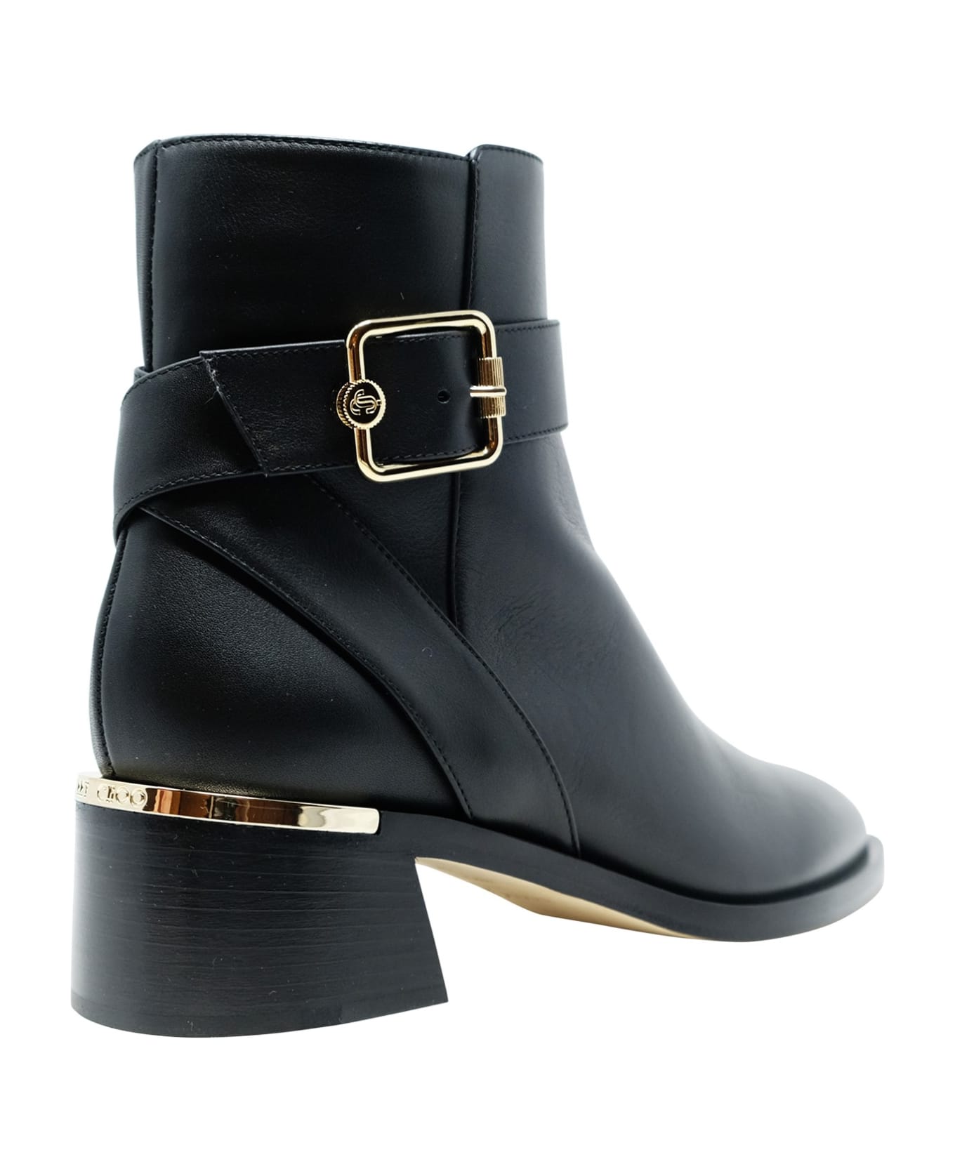 Jimmy Choo Leather Clarice Ankle Boots ブーツ