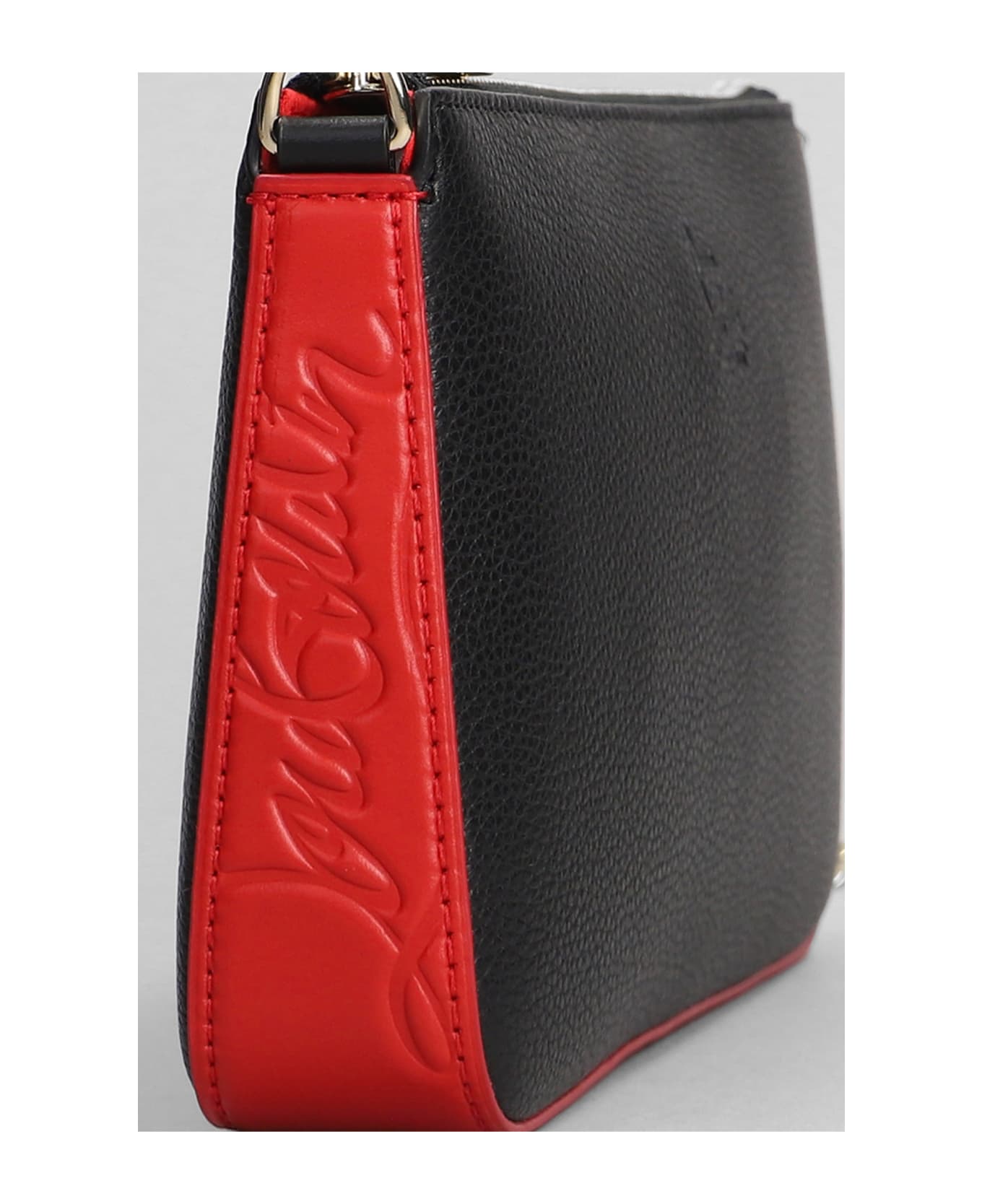 Christian Louboutin Loubila Zip-up Pouch - BLACK