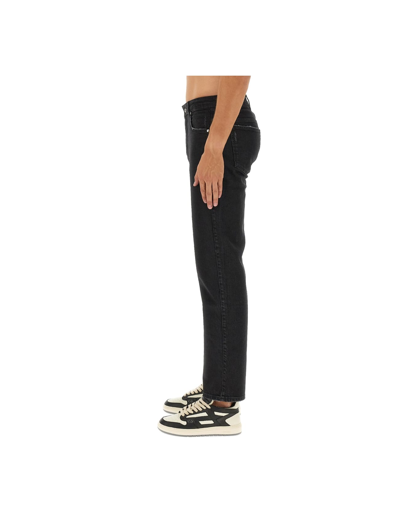 REPRESENT Straight Fit Jeans - BLACK