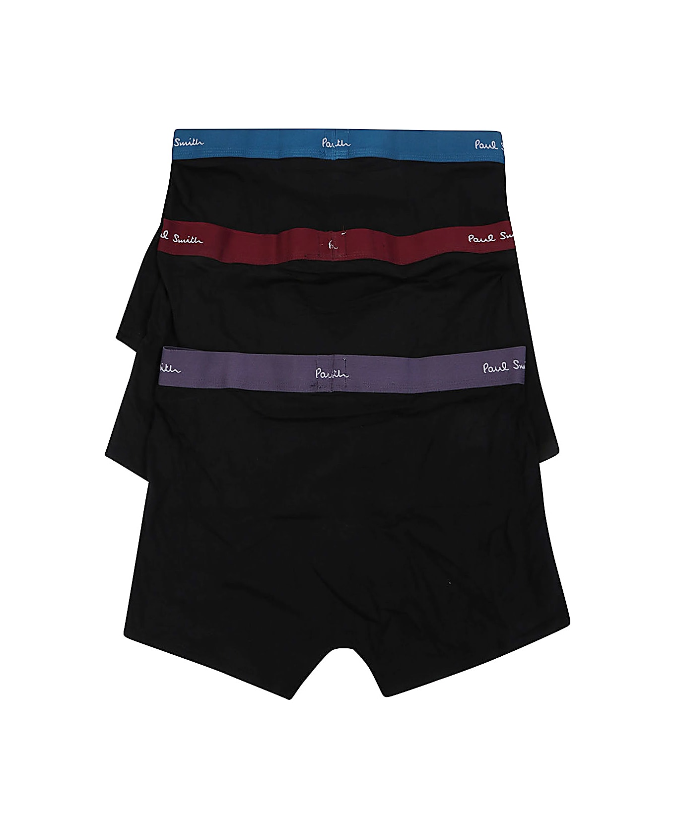 Paul Smith Logo Boxers - 3 Pack - Black