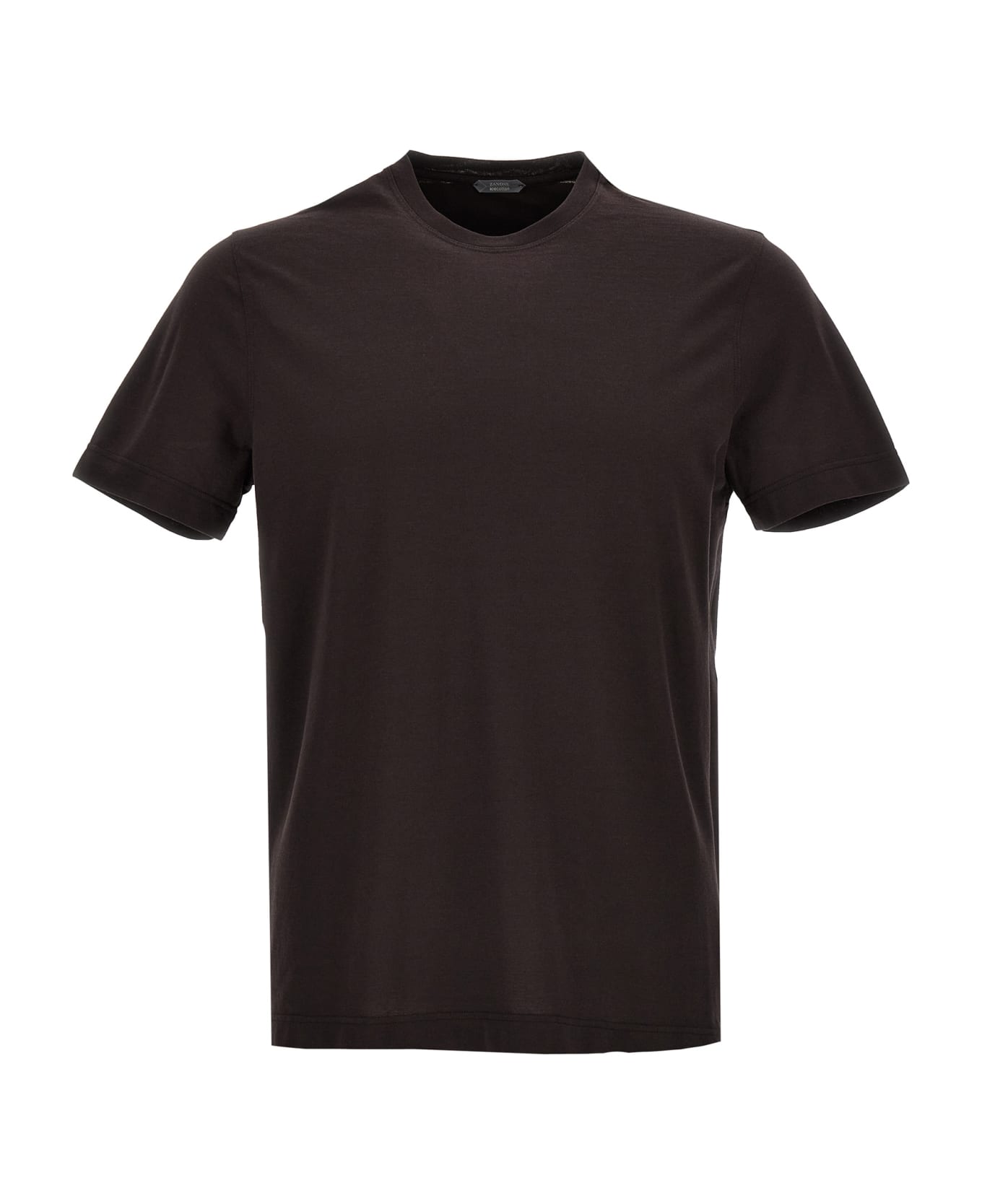 Zanone Ice Cotton T-shirt - Brown