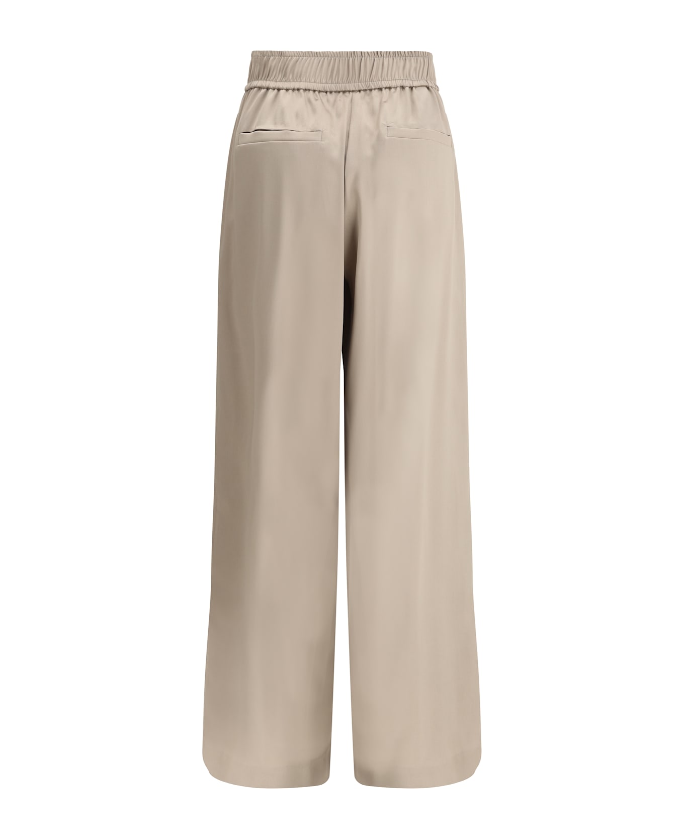 Brunello Cucinelli Palazzo Pants - Kaki