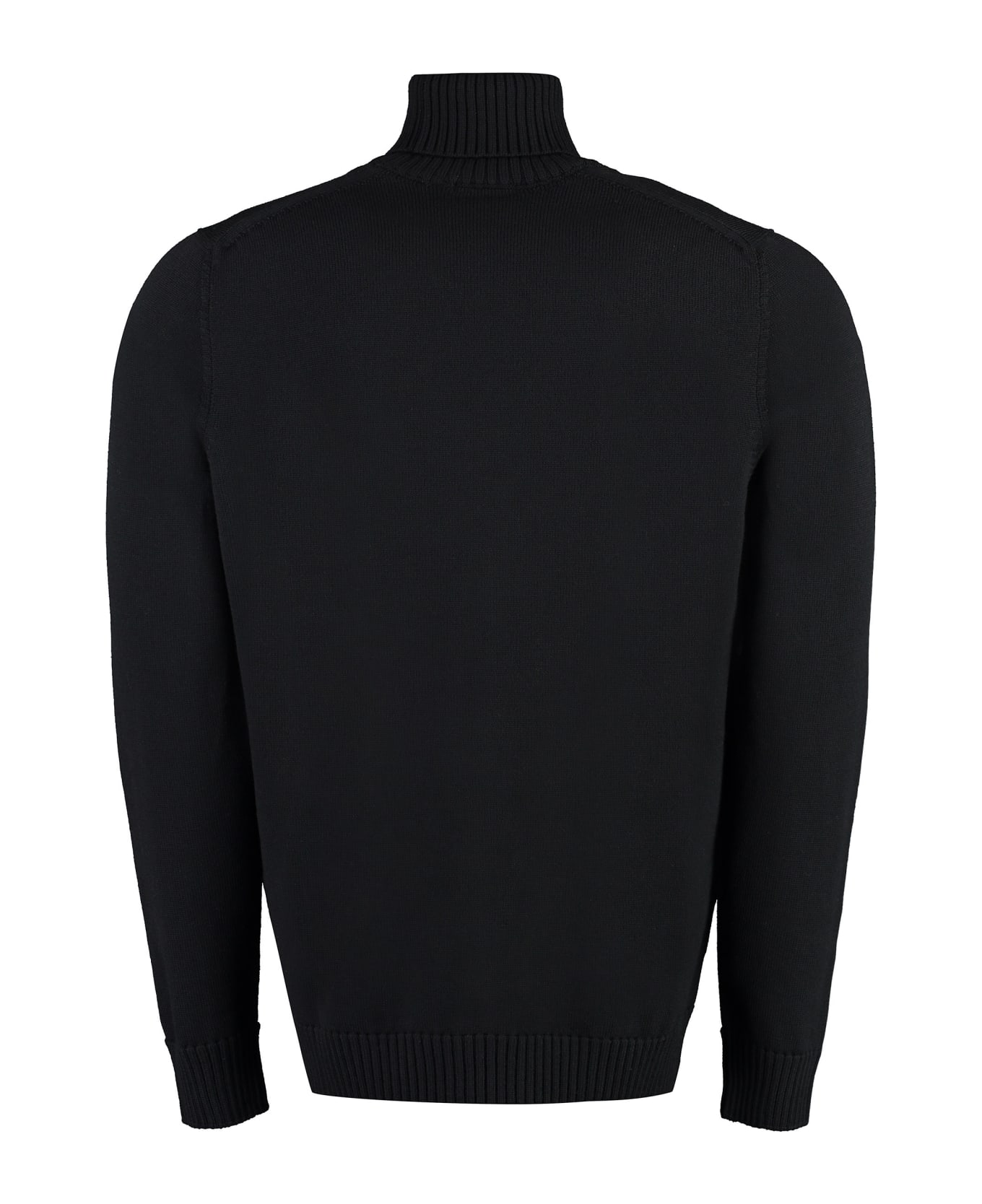 Drumohr Wool Pullover - black ニットウェア