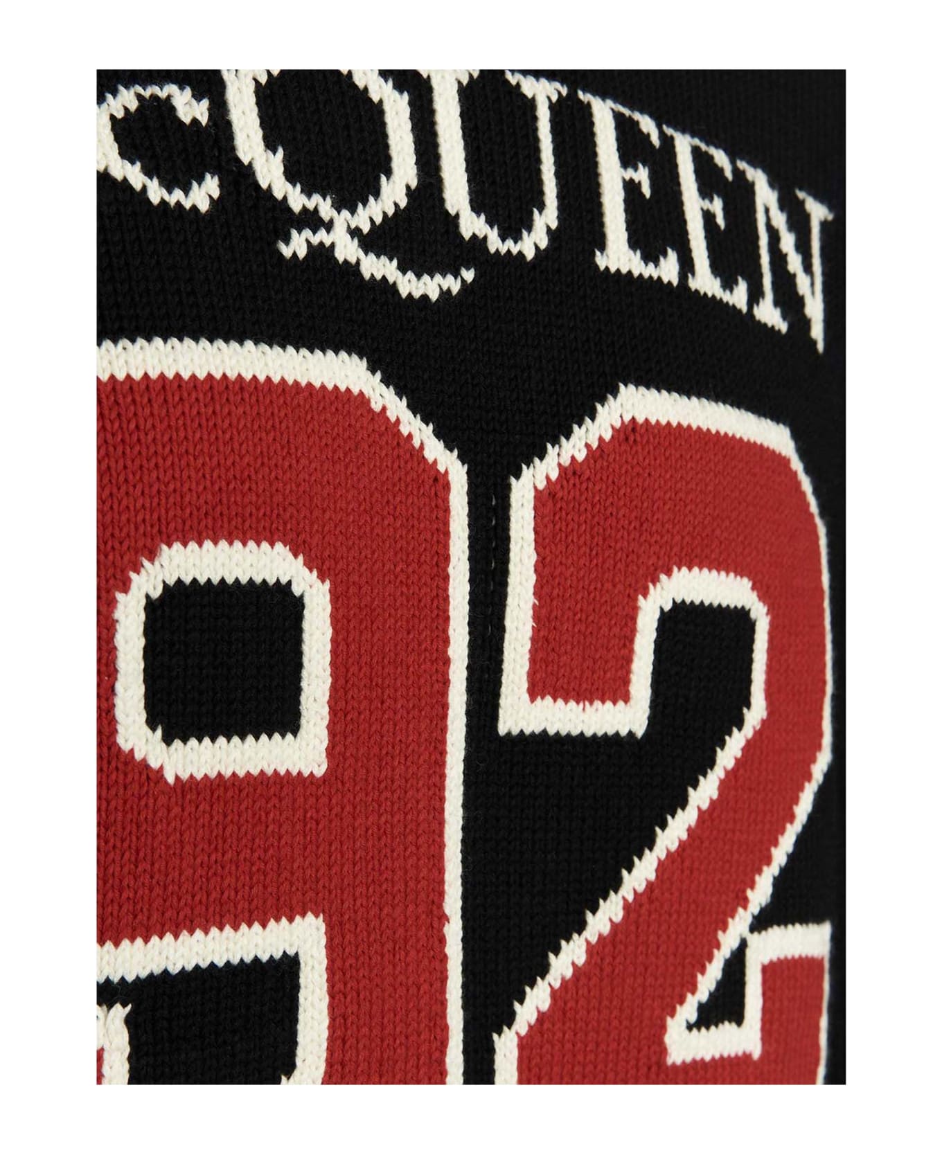 Alexander McQueen Black Mcqueen 92 Sweater - Nero ニットウェア