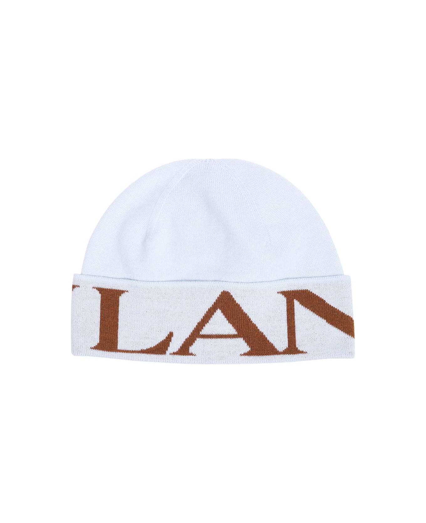 Lanvin Wool Hat - Light Blue
