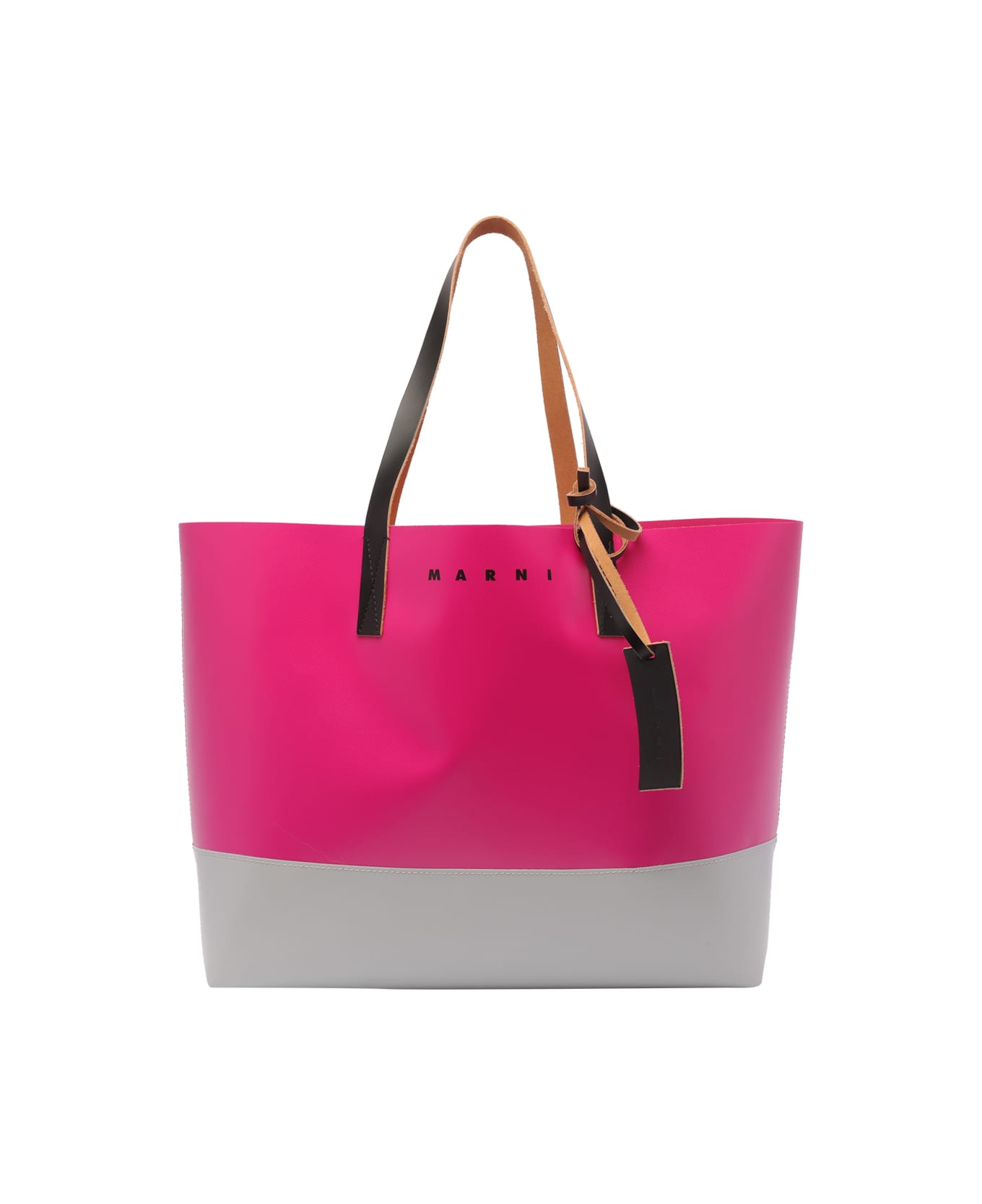 Marni Shopping Bag Tribeca - CASSISANTIQUESILVERBLACK
