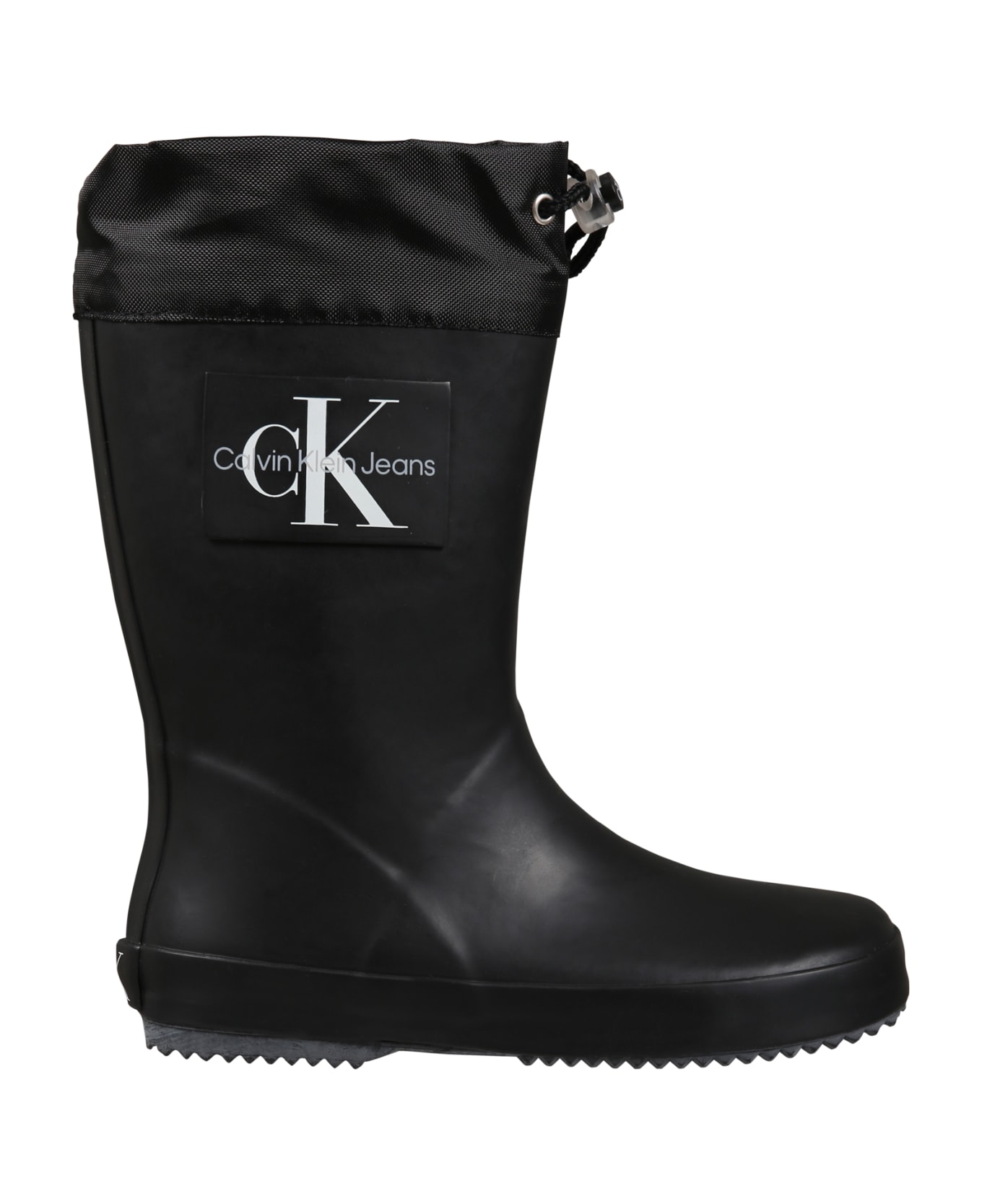 Calvin Klein Black Boots For Girl - Black