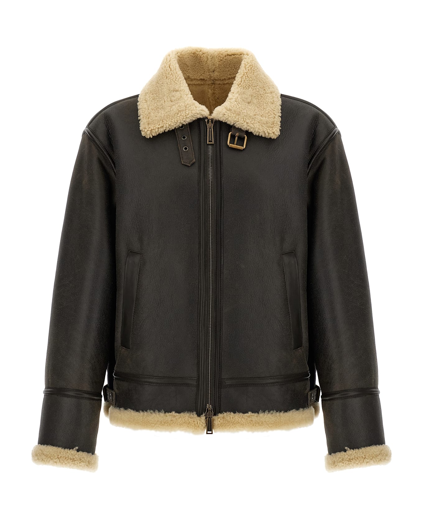 Dsquared2 
aviator
 Sheepskin Jacket
