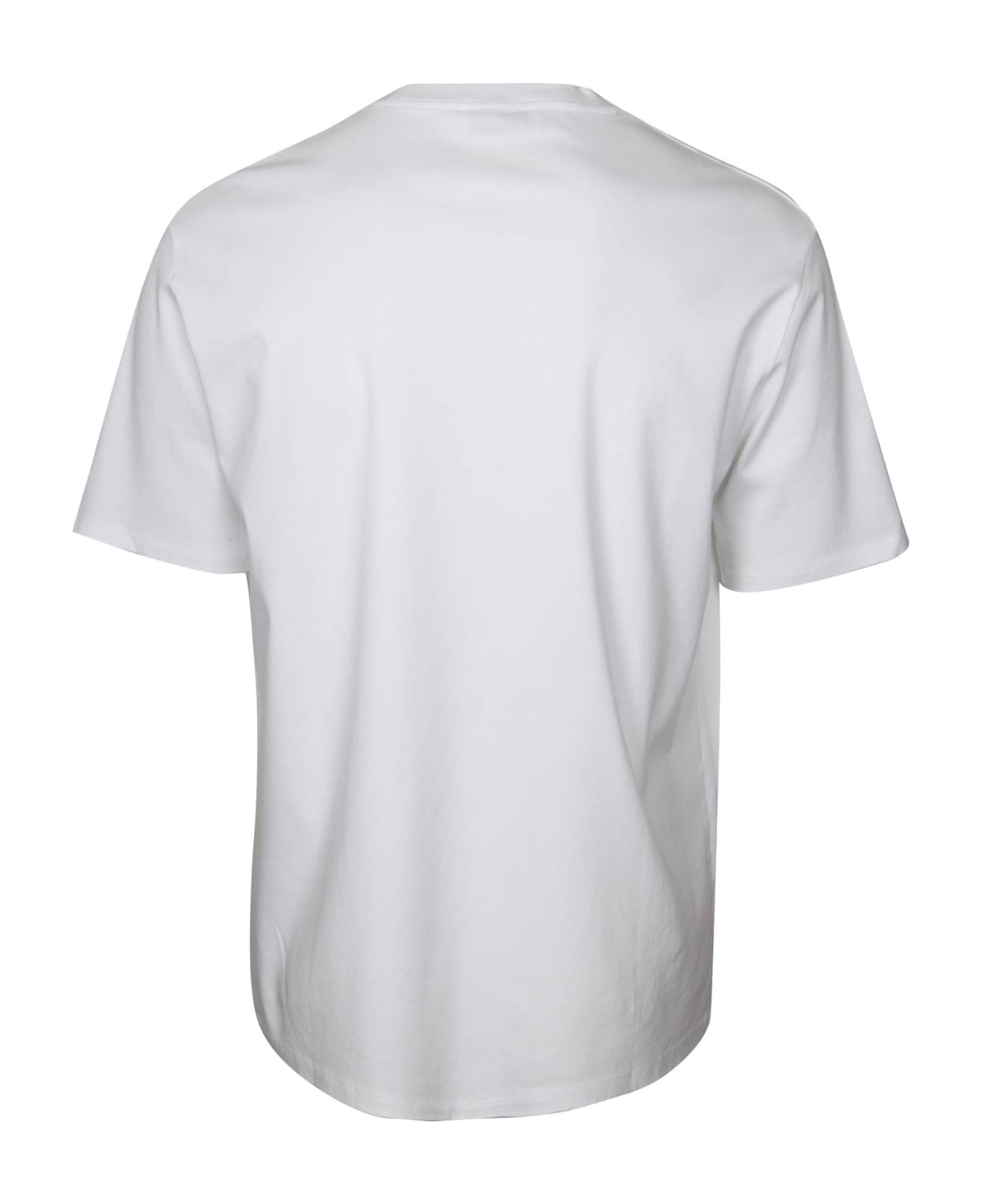 Lanvin Cotton T-shirt With Logo - Optic White