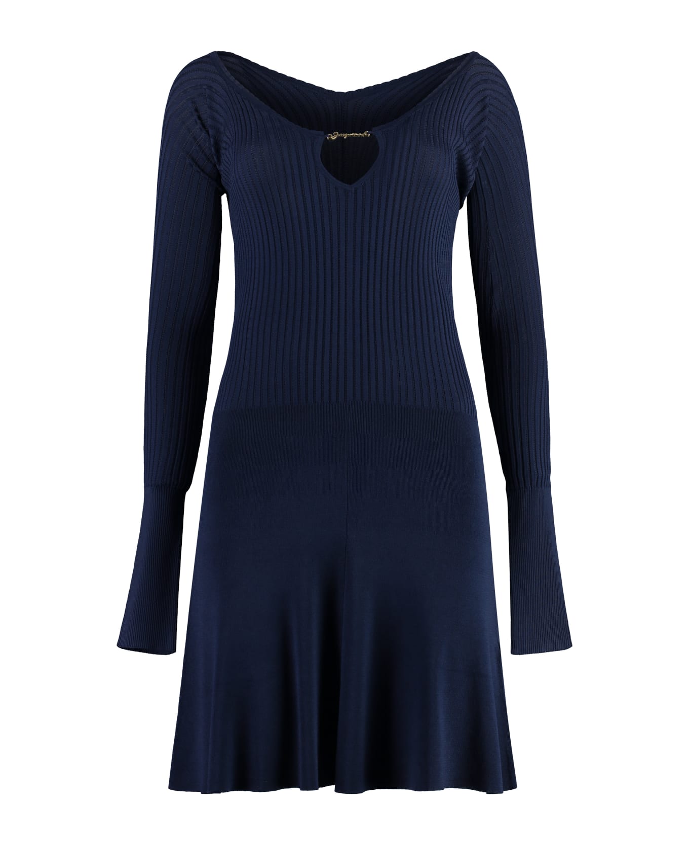 Jacquemus Pralu Knit Mini-dress - blue ワンピース＆ドレス