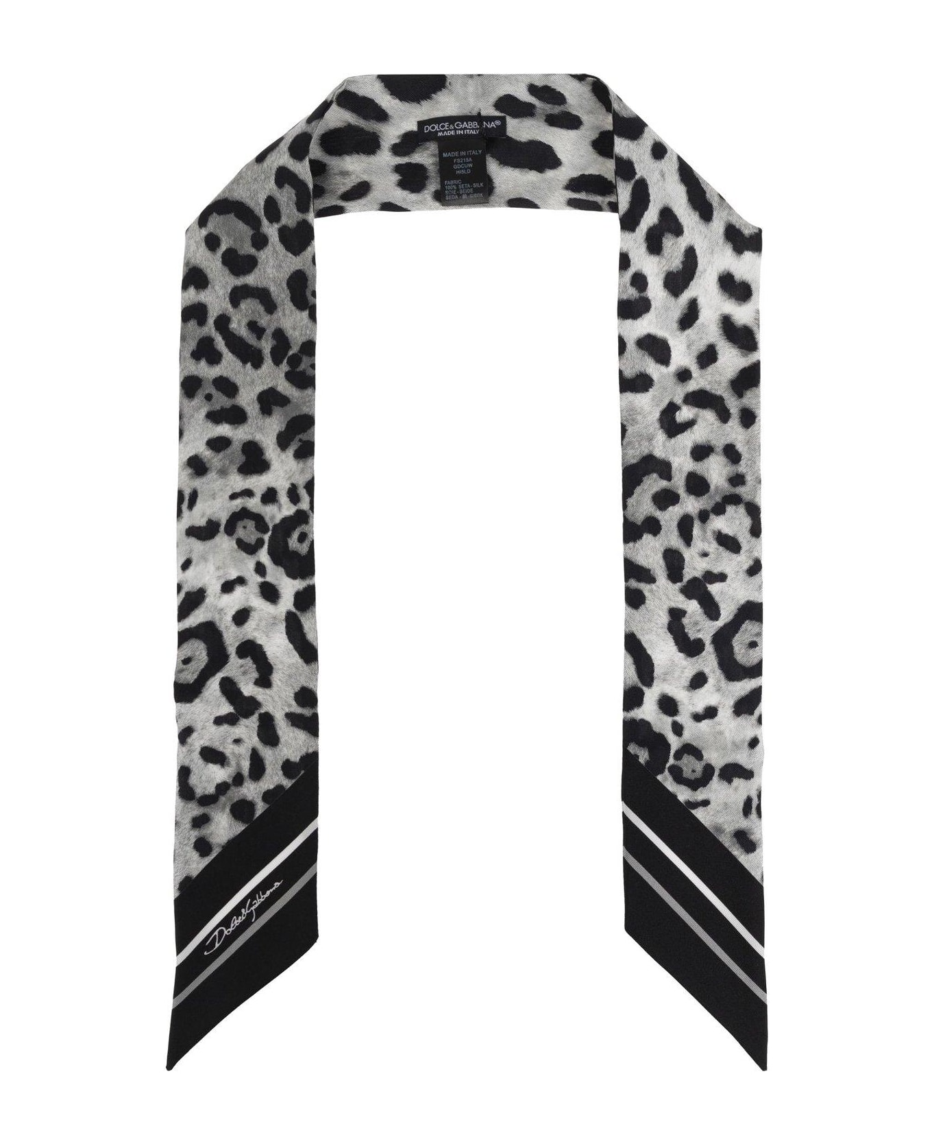 Dolce & Gabbana Leopard-printed Scarf - ANIMALIER