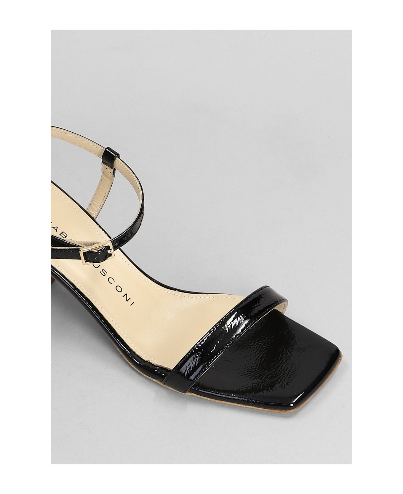 Fabio Rusconi Sandals In Black Leather - black