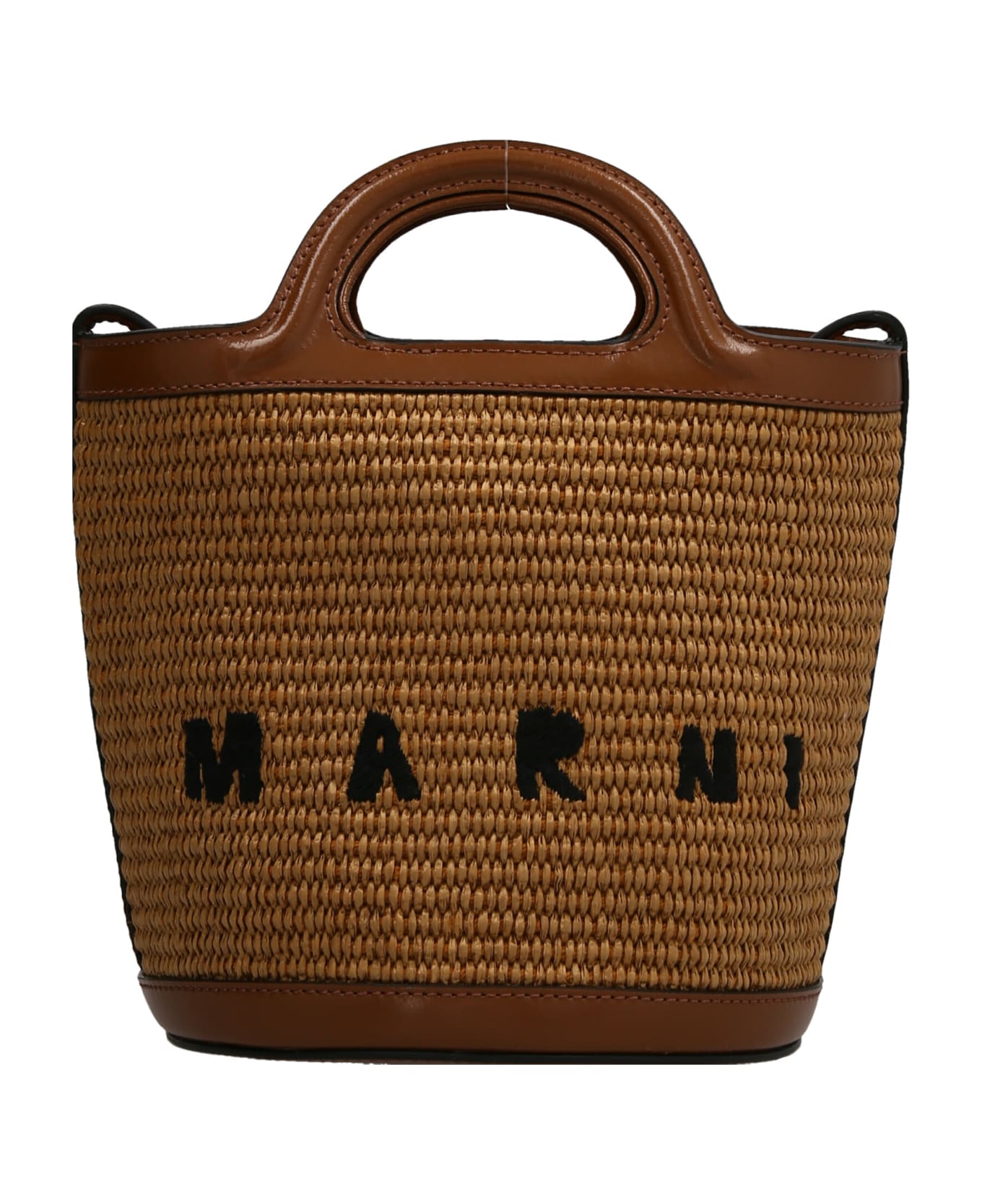 Marni 'tropicalia Mini' Crossbody Bag - Beige トートバッグ