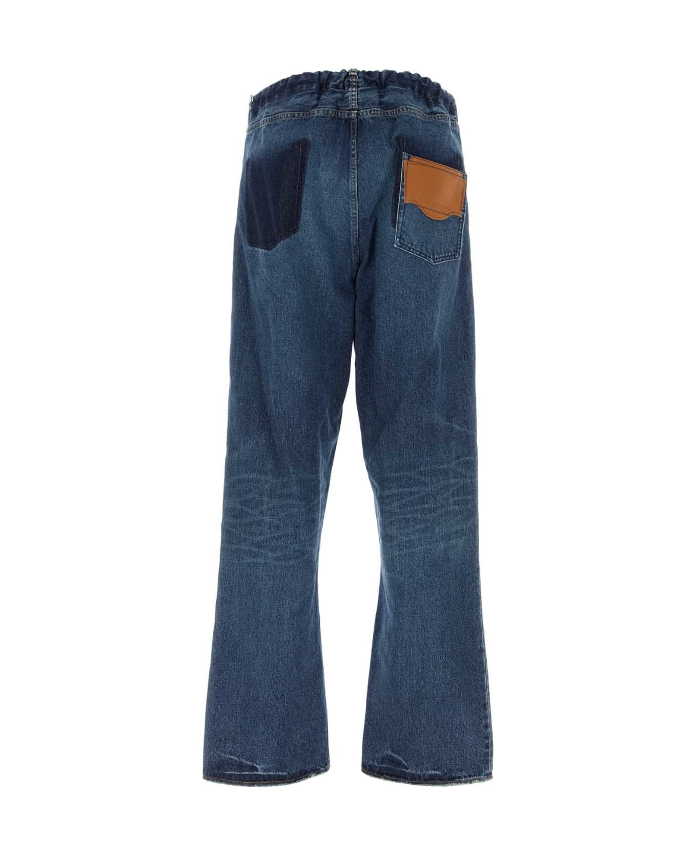 Mihara Yasuhiro Denim Jeans - INDIGO