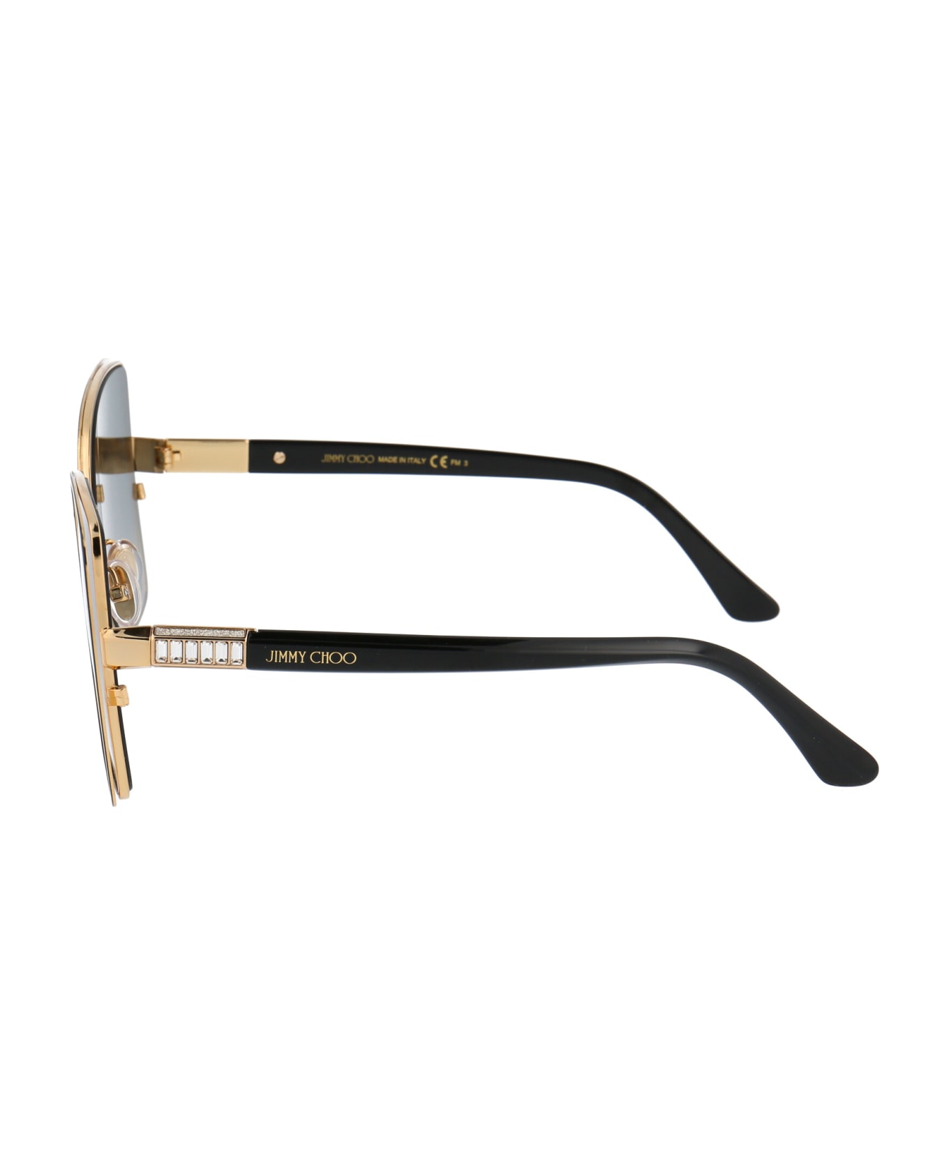 Jimmy Choo Eyewear Frieda/s Sunglasses - 2M29O BLK GOLD B サングラス