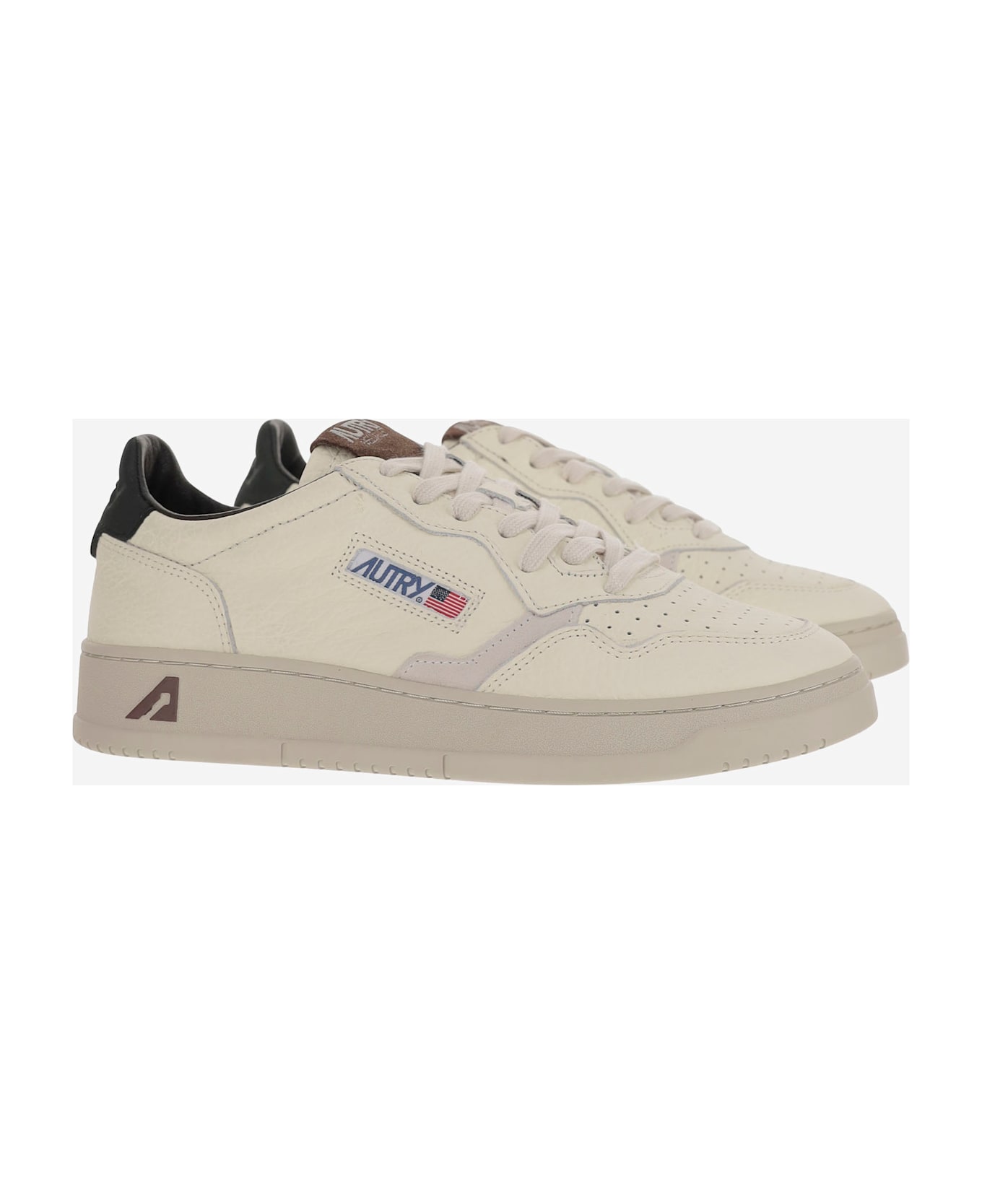 Autry Medalist Low Sneakers - Ivory