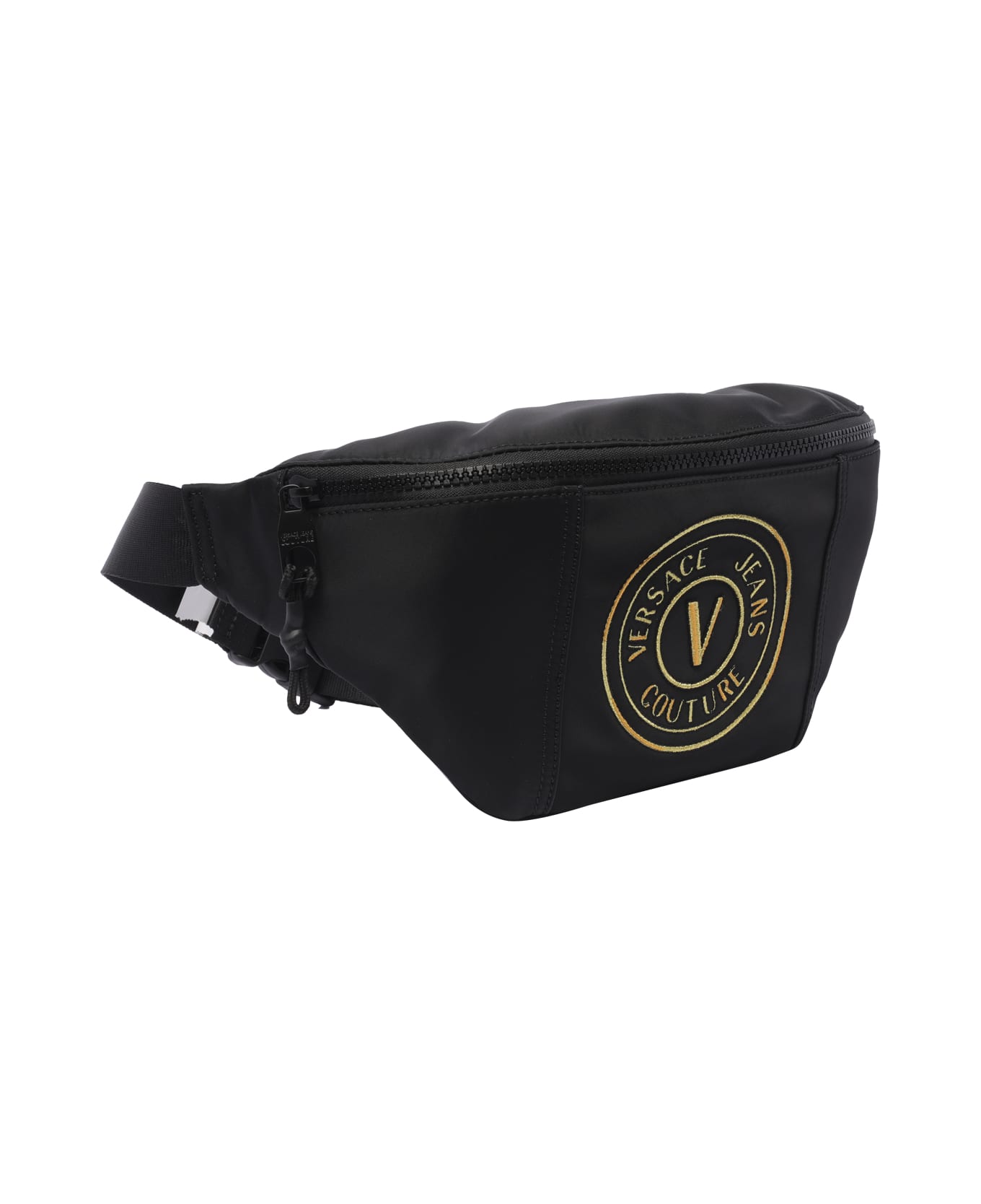 Versace Jeans Couture V-emblem Belt Bag - Black