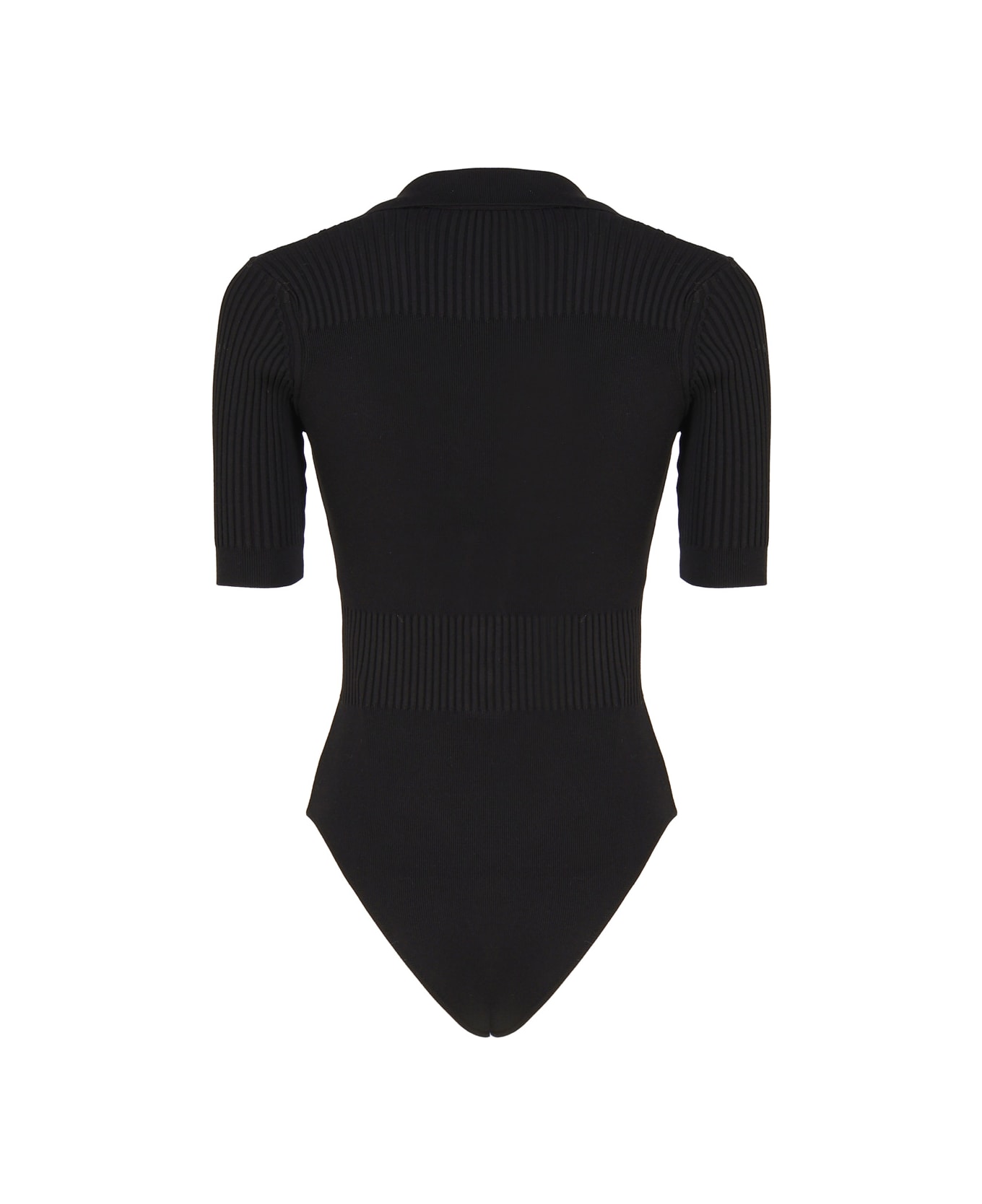 Jacquemus Yauco Knit Bodysuit - Black